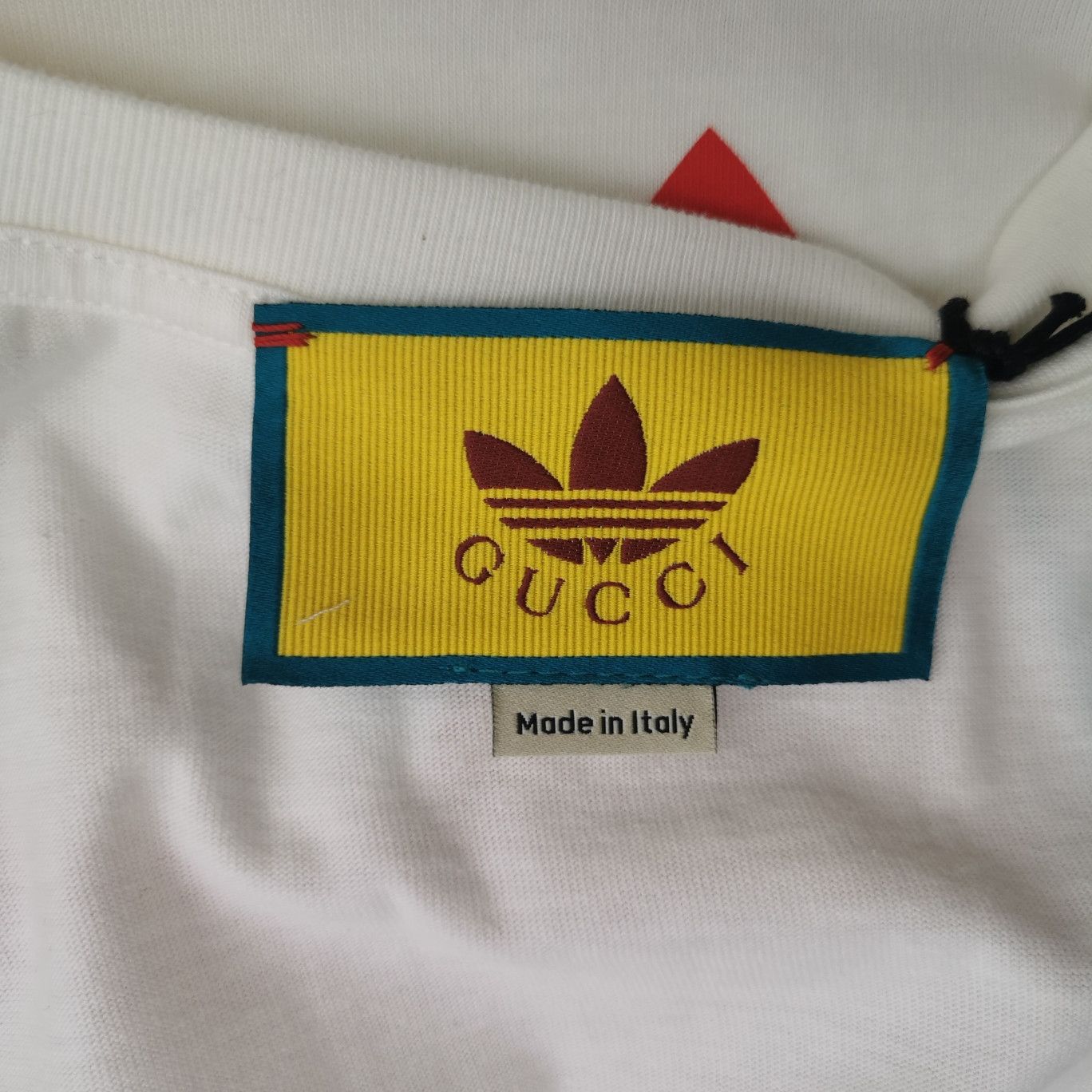 Gucci Gucci x Adidas Logo T-Shirt Size L Size US L / EU 52-54 / 3 - 5 Thumbnail