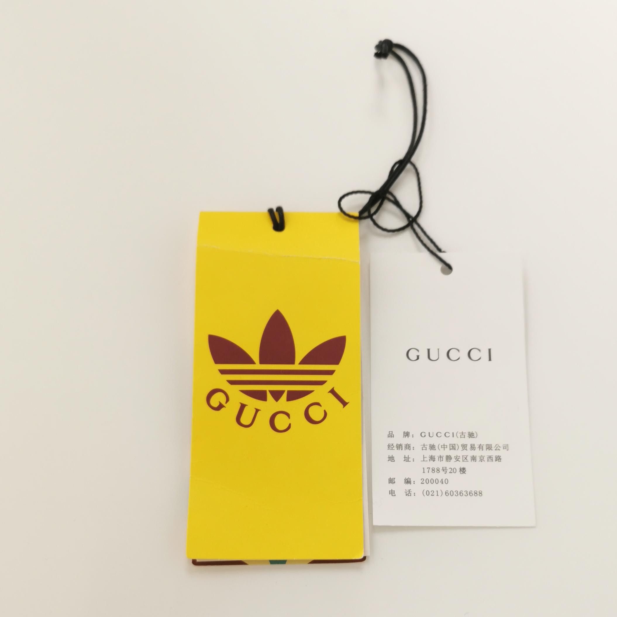 Gucci Gucci x Adidas Logo T-Shirt Size L Size US L / EU 52-54 / 3 - 4 Thumbnail