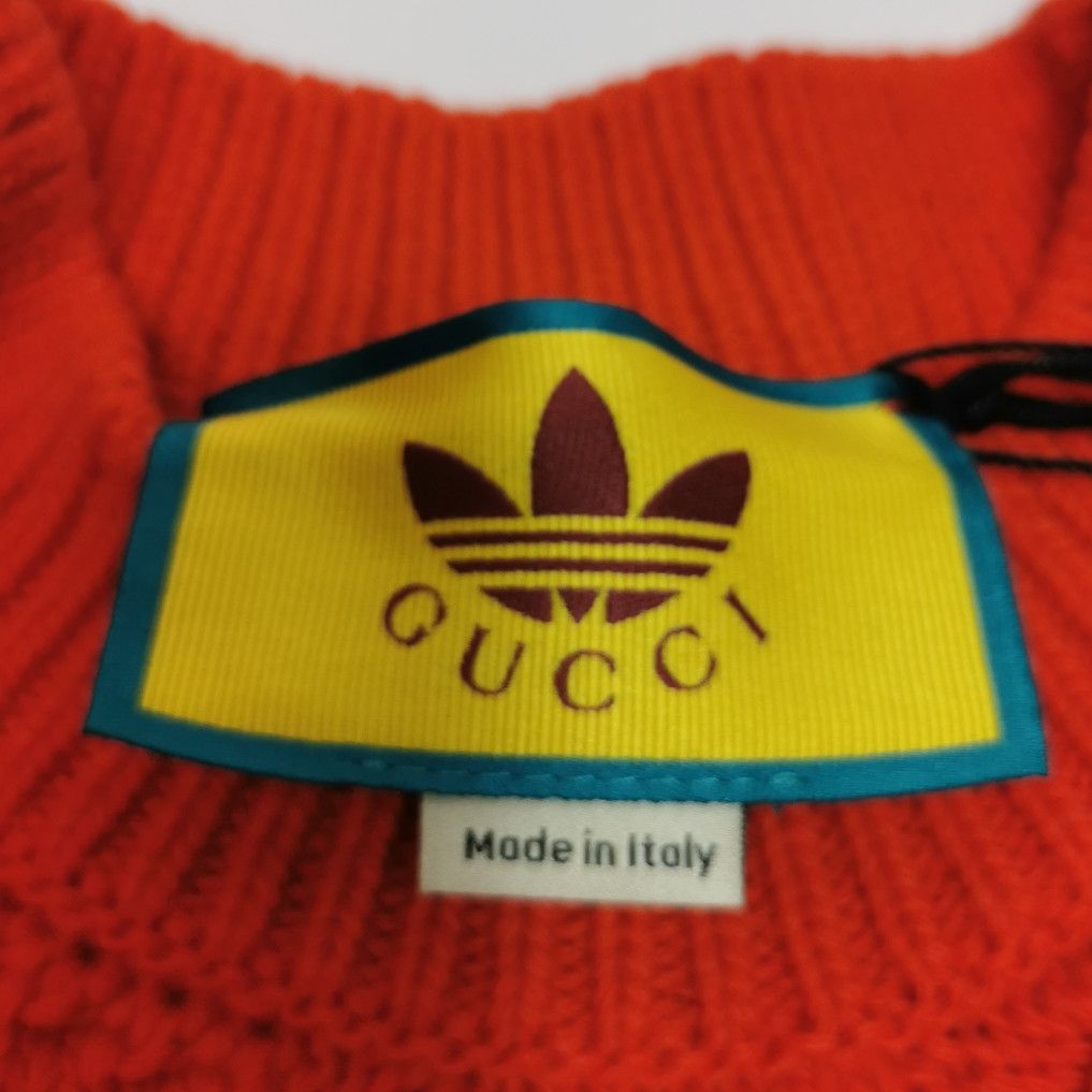 Gucci Gucci x Adidas Cable Knit Sweater Size S Size US S / EU 44-46 / 1 - 6 Thumbnail