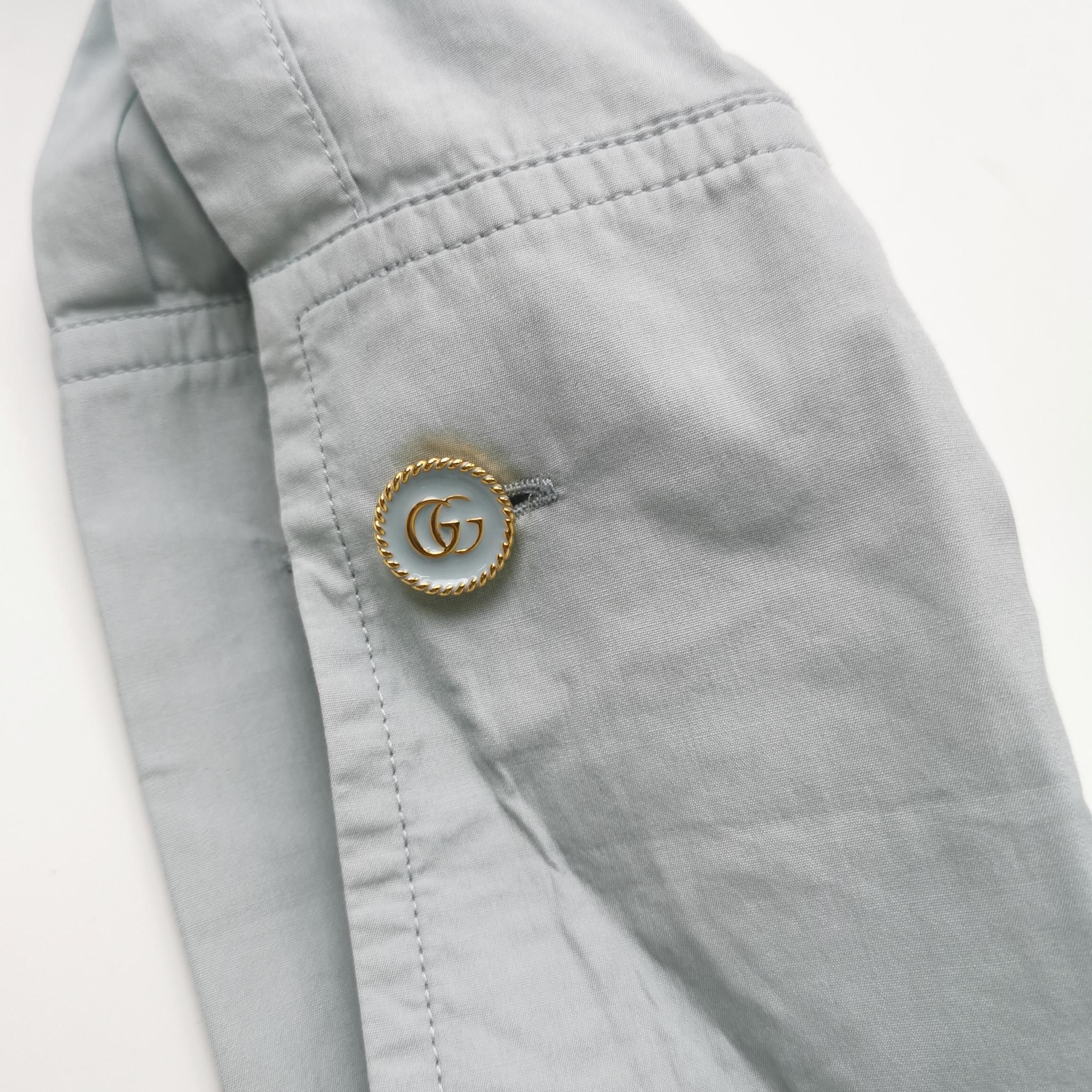 Gucci Gucci GG Button Long Sleeve Shirt Size S Size US S / EU 44-46 / 1 - 3 Thumbnail