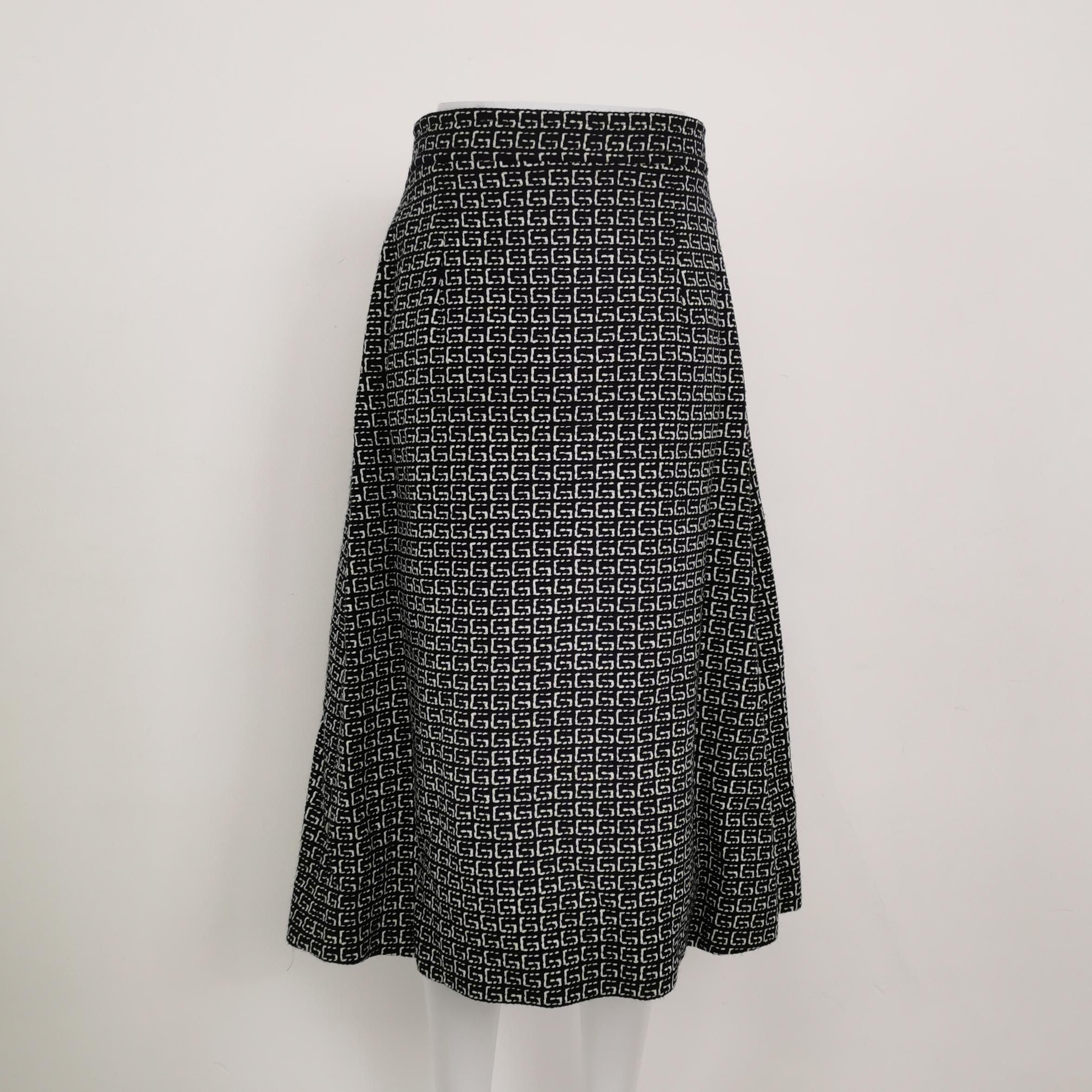 Gucci Gucci G-Logo Pattern Midi Skirt Size 44 Size 30" / US 8 / IT 44 - 2 Thumbnail