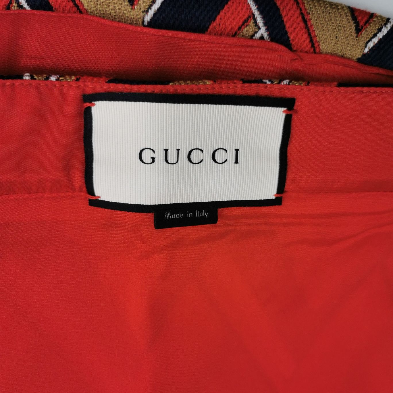 Gucci Gucci Chevron Wool Blend Skirt Size 40 Size 27" / US 4 / IT 40 - 3 Thumbnail