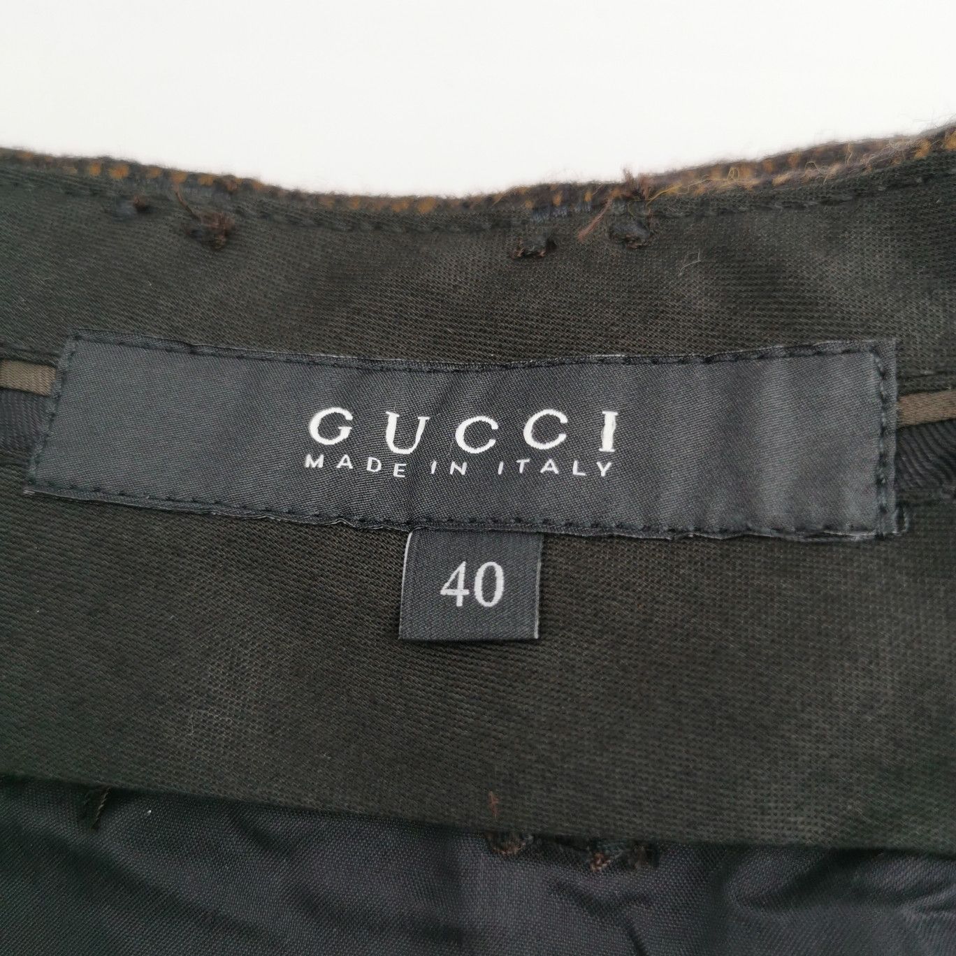 Gucci Gucci Wool Blend Buckle Detail Pants Size 40 Size 27" / US 4 / IT 40 - 5 Thumbnail