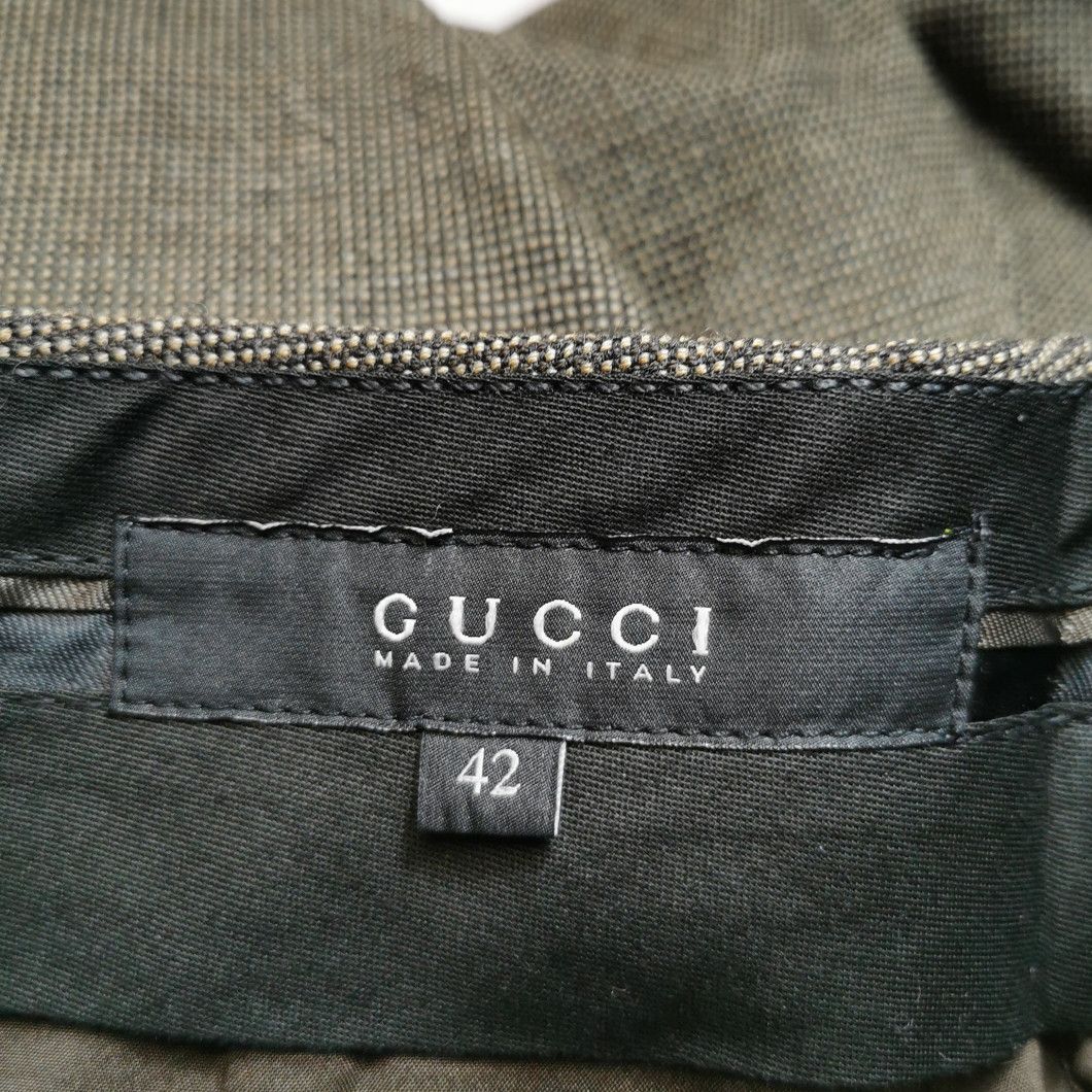 Gucci Gucci Wool Blend Trousers Size 26 Size US 26 / EU 42 - 5 Thumbnail