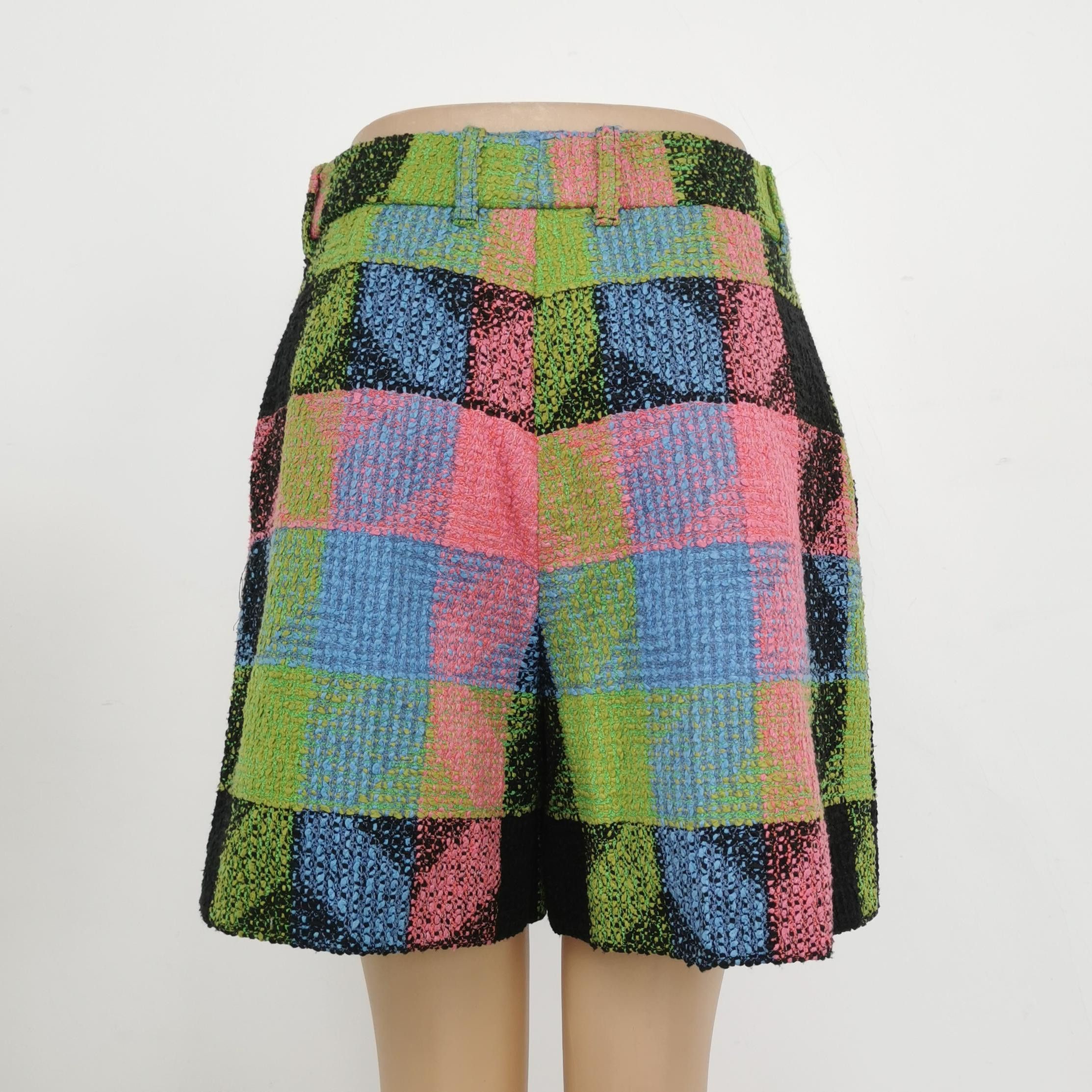 Gucci Gucci Multi-Color Tweed Shorts Size 38 Size 26" / US 2 / IT 38 - 2 Thumbnail