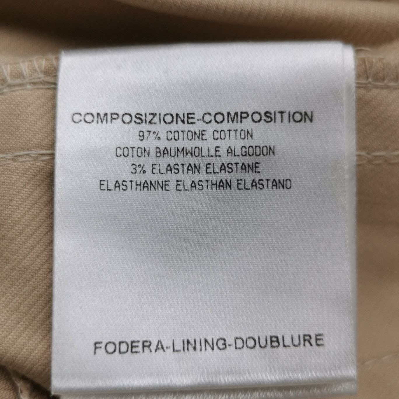 Gucci Gucci Beige Cotton Blend Pants Size IT 40 Size 27" / US 4 / IT 40 - 8 Thumbnail