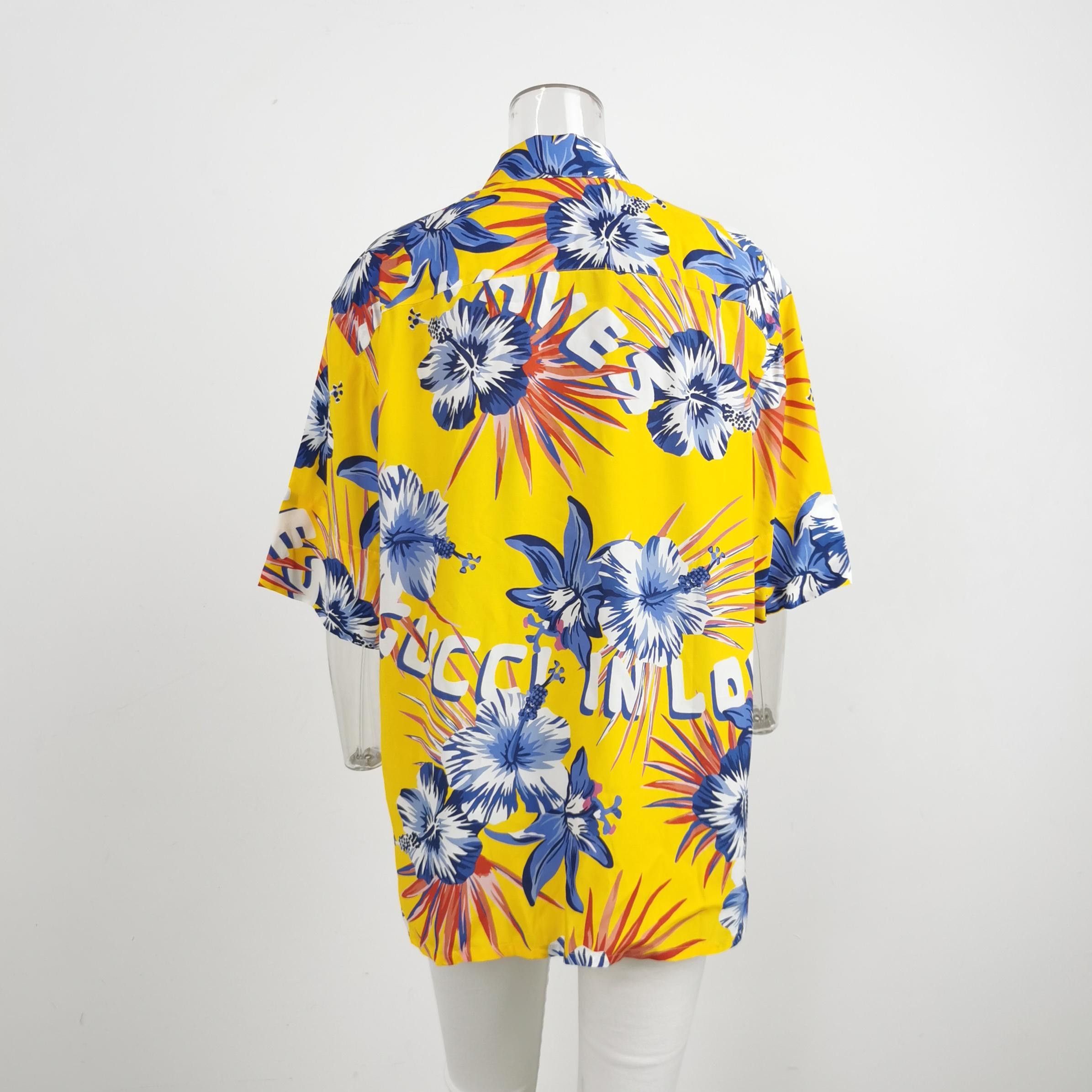 Gucci Gucci Floral Print Button Up Shirt IT 40 Size S / US 4 / IT 40 - 2 Thumbnail
