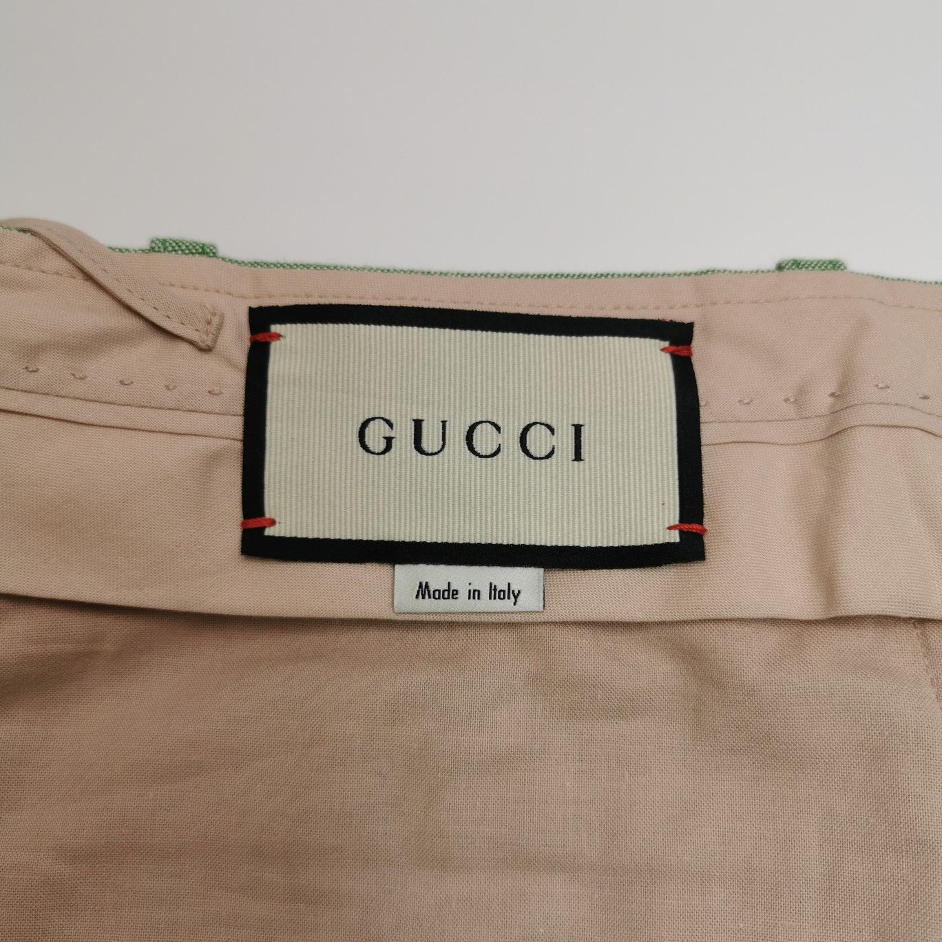 Gucci Gucci Orgasmique Green Patch Pants Size 40 Size 27" / US 4 / IT 40 - 5 Thumbnail