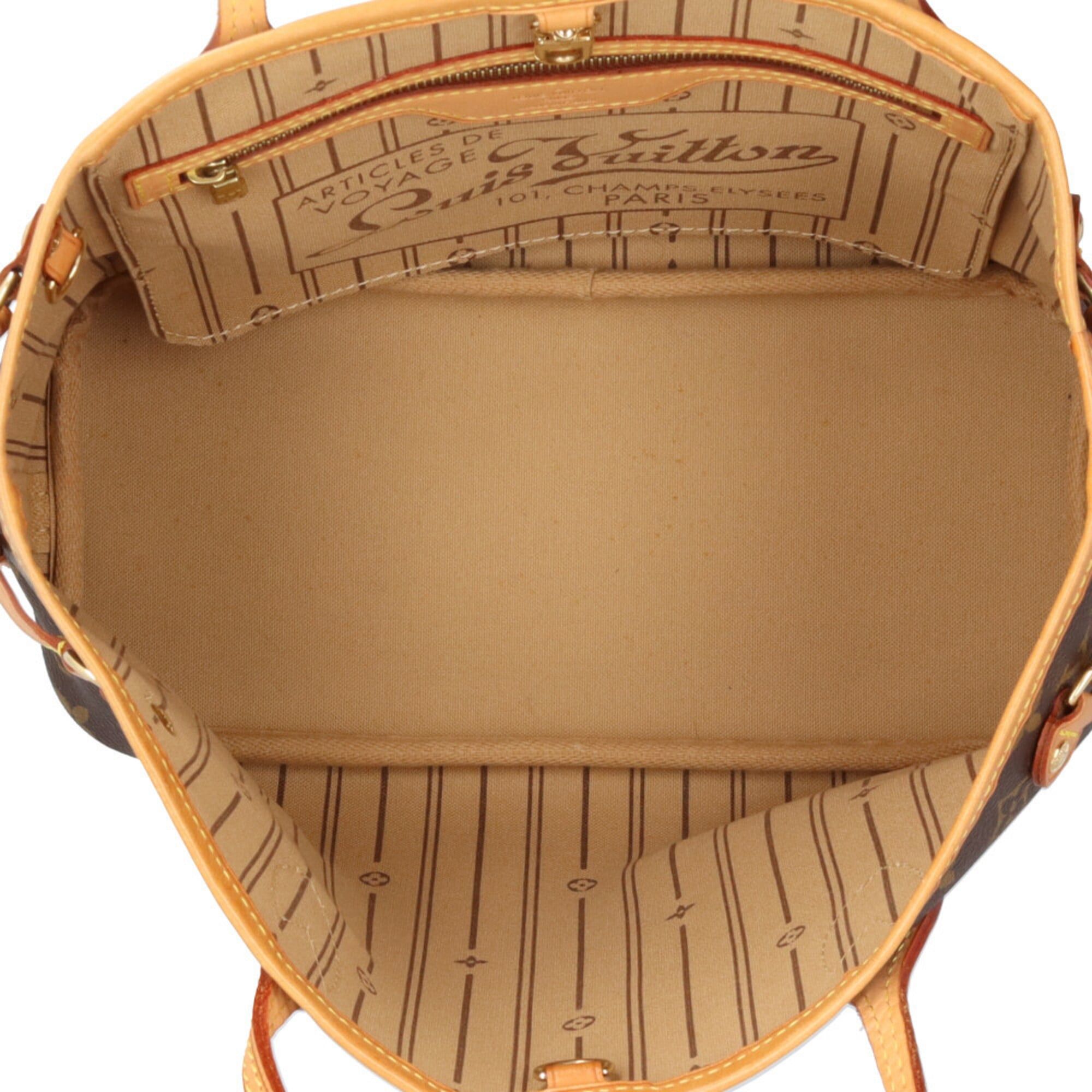 Louis Vuitton Louis Vuitton Neverfull PM Monogram Tote Bag, Canvas M40155 Brown, Women's LOUIS VUITTON Size ONE SIZE - 6 Thumbnail