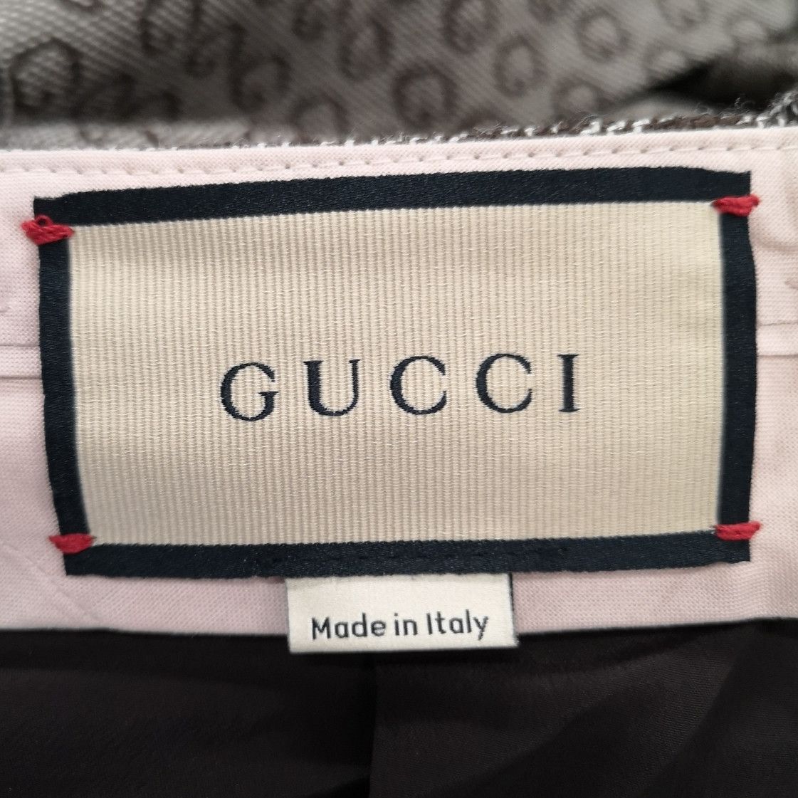 Gucci Gucci GG Logo Wool Pants Size 38 Size 26" / US 2 / IT 38 - 8 Thumbnail