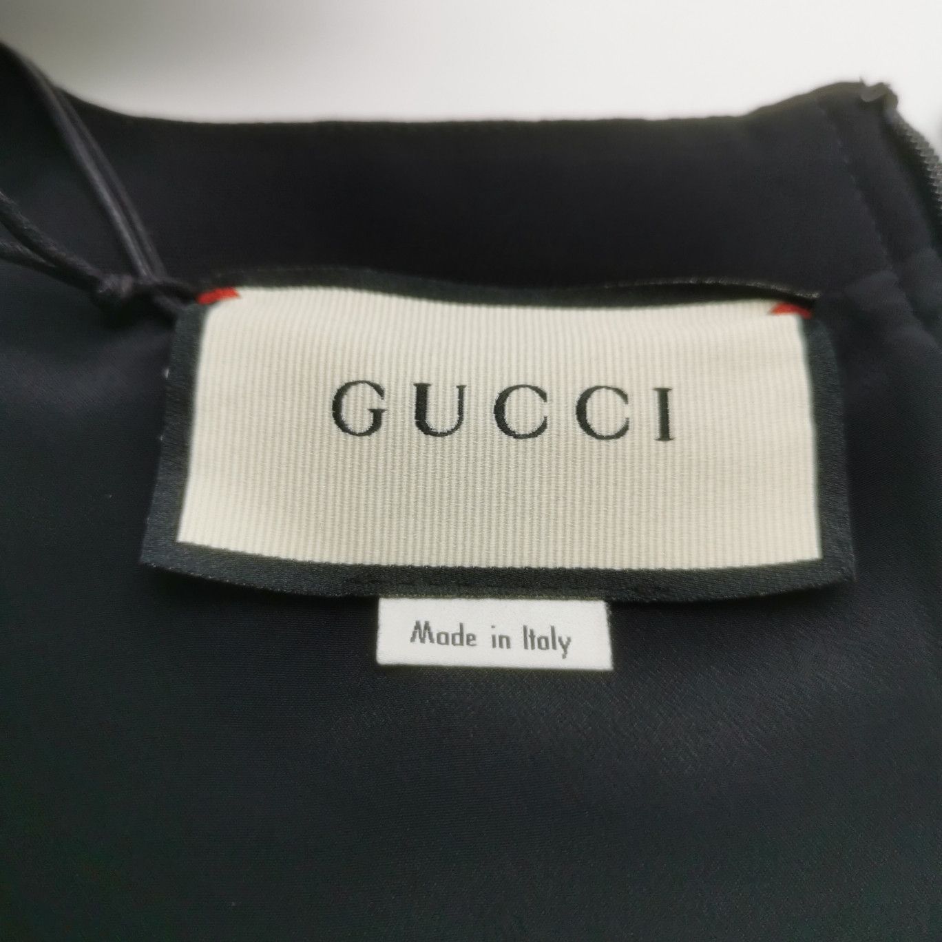 Gucci Gucci Black Silk-Wool Midi Dress Size 36 Size XS / US 0-2 / IT 36-38 - 5 Thumbnail