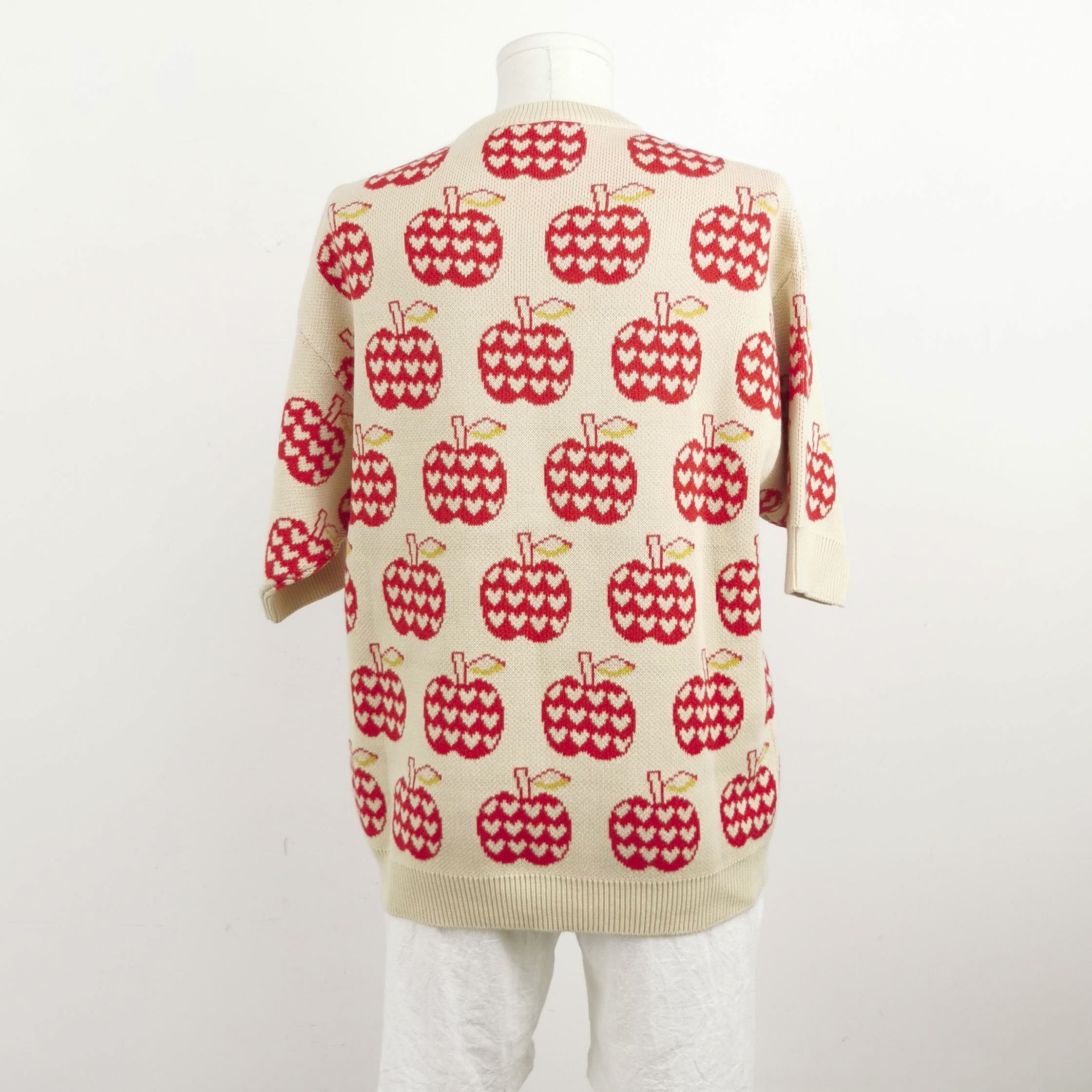 Gucci Gucci Apple Print Sweater Size M Size US M / EU 48-50 / 2 - 3 Thumbnail