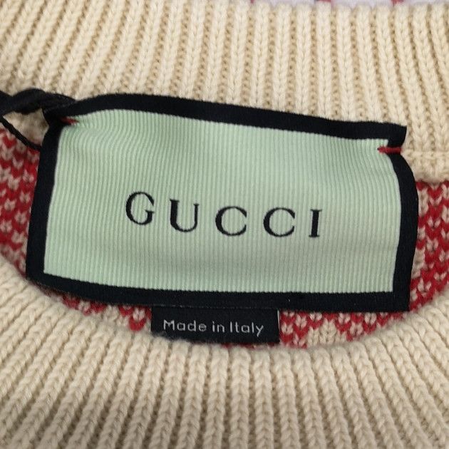 Gucci Gucci Apple Print Sweater Size M Size US M / EU 48-50 / 2 - 7 Thumbnail