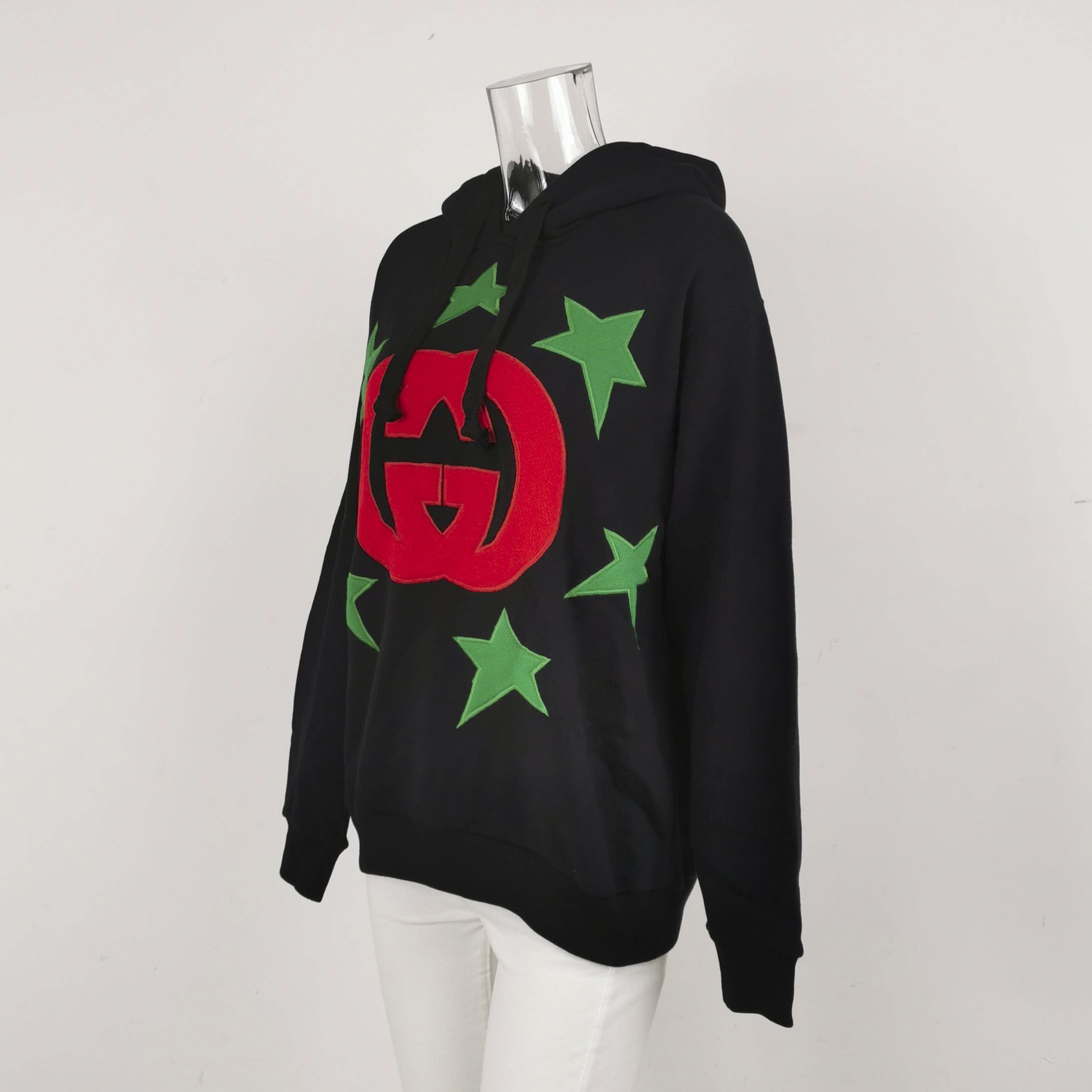 Gucci Gucci Interlocking G Star Hoodie Size XS Size US XS / EU 42 / 0 - 2 Thumbnail