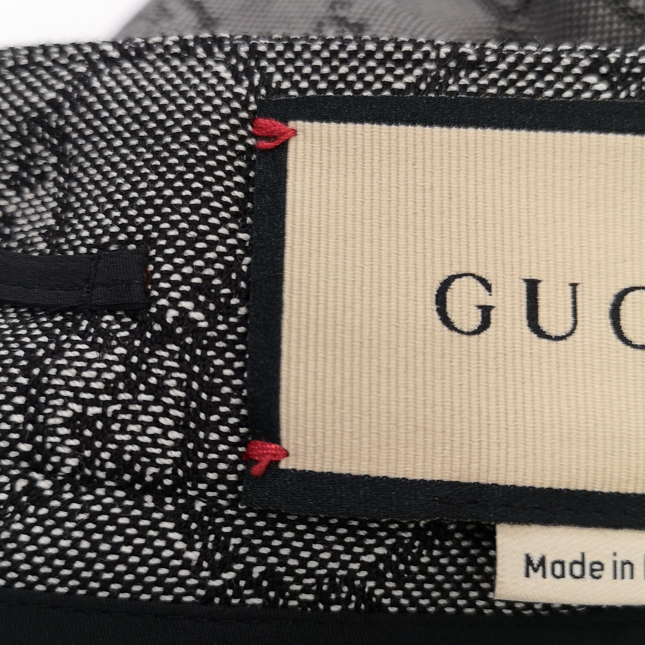 Gucci Gucci GG Monogram Wool Pants Size 38 Size 26" / US 2 / IT 38 - 12 Thumbnail