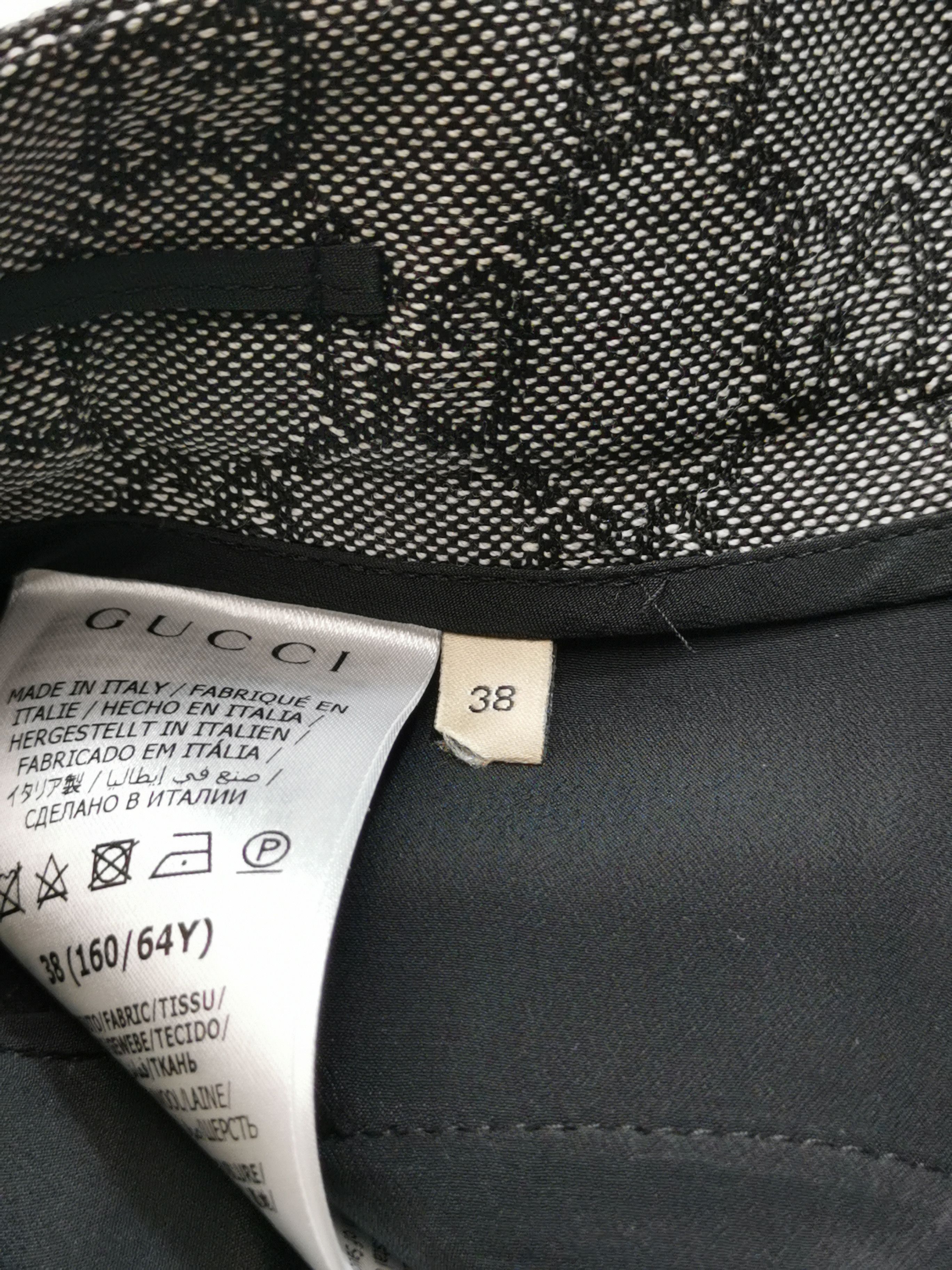 Gucci Gucci GG Monogram Wool Pants Size 38 Size 26" / US 2 / IT 38 - 11 Thumbnail