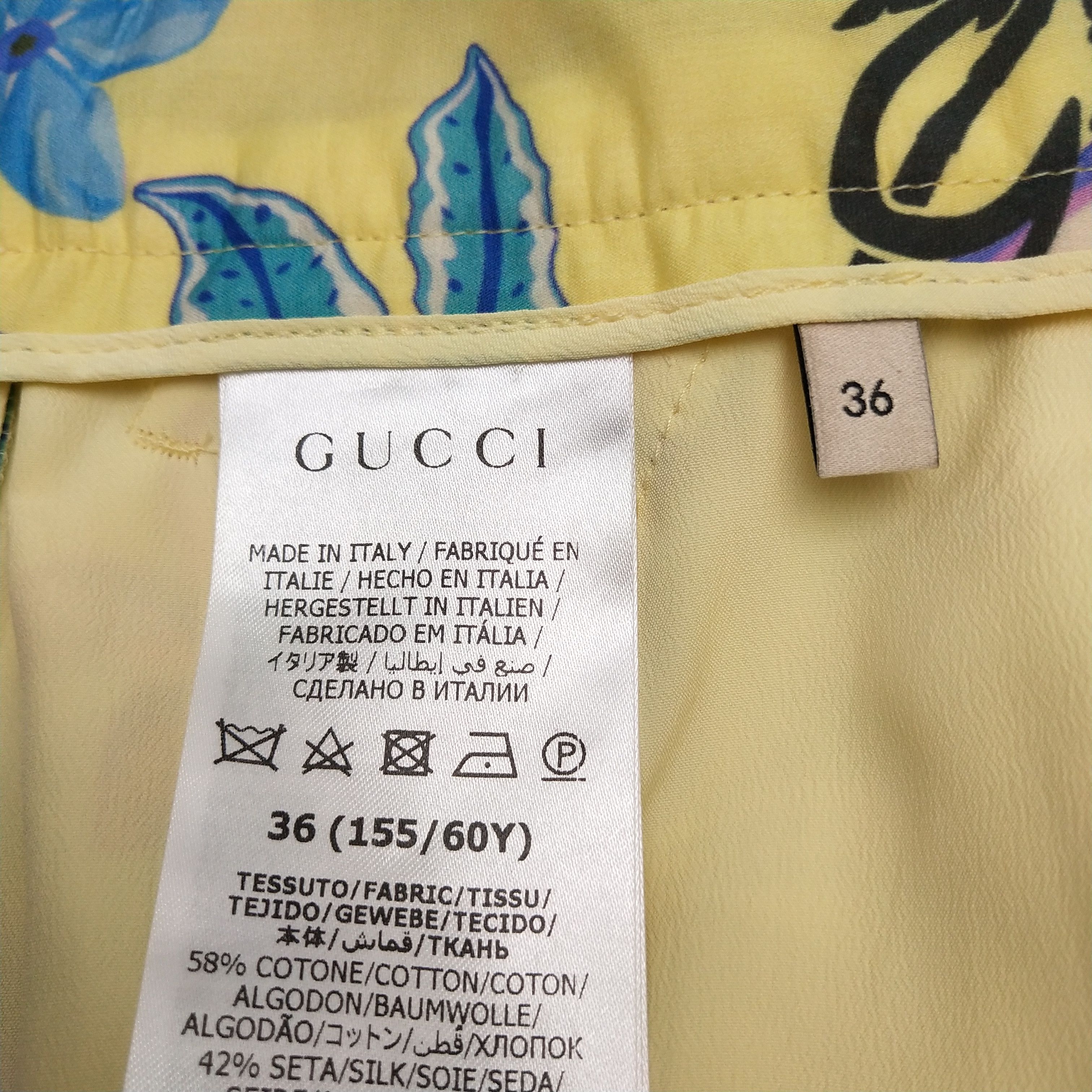 Gucci Gucci Floral Lace Hem Shorts Size 36 Size 25" / US 0 / IT 36 - 8 Thumbnail