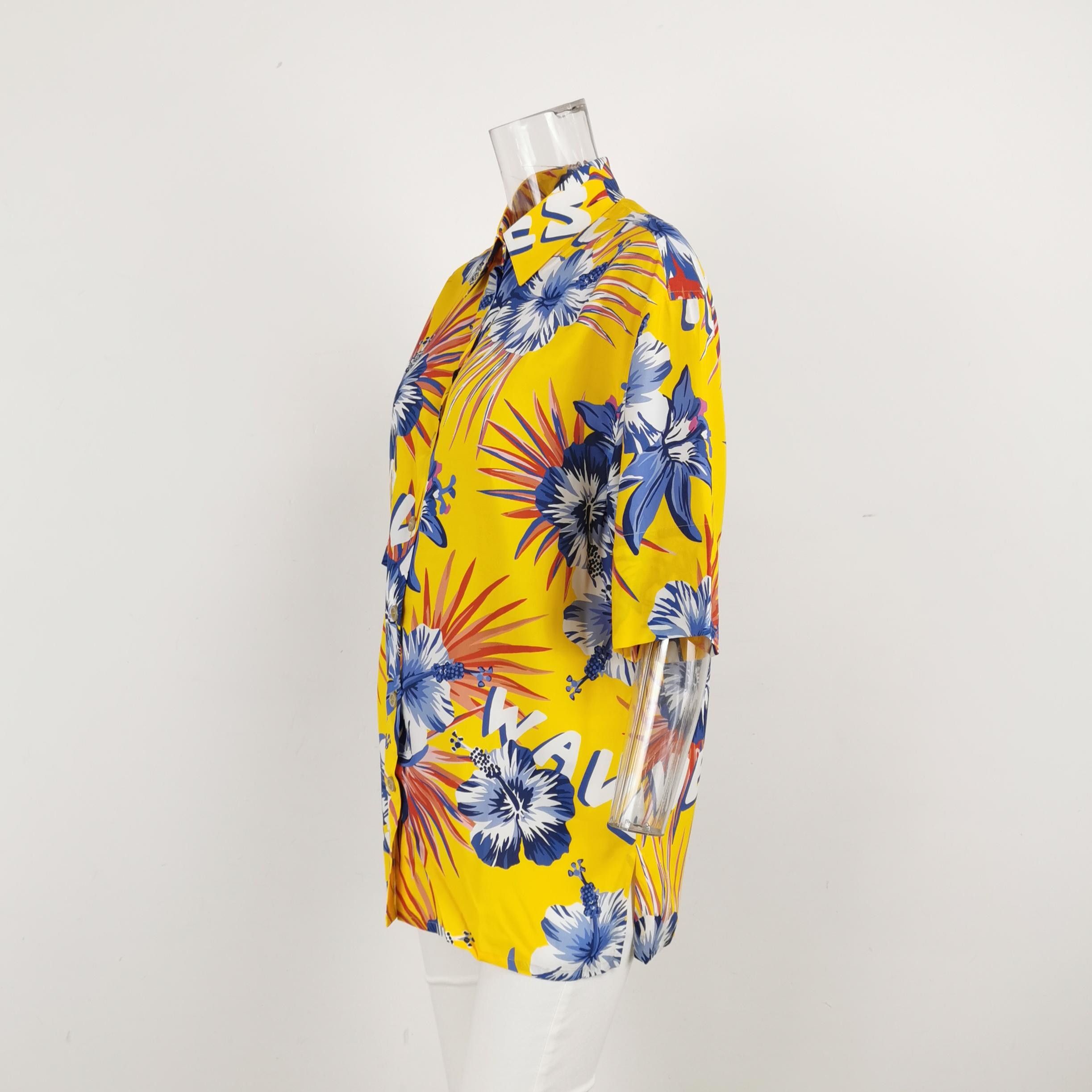 Gucci Gucci Floral Print Button Down Shirt US M Size US M / EU 48-50 / 2 - 2 Thumbnail