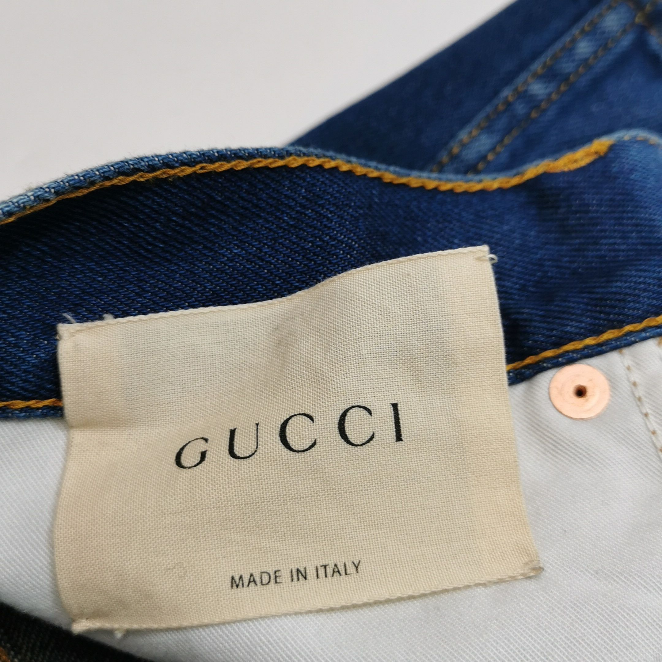 Gucci Gucci Floral Embroidered Denim Shorts Size 27 Size 27" / US 4 / IT 40 - 12 Thumbnail