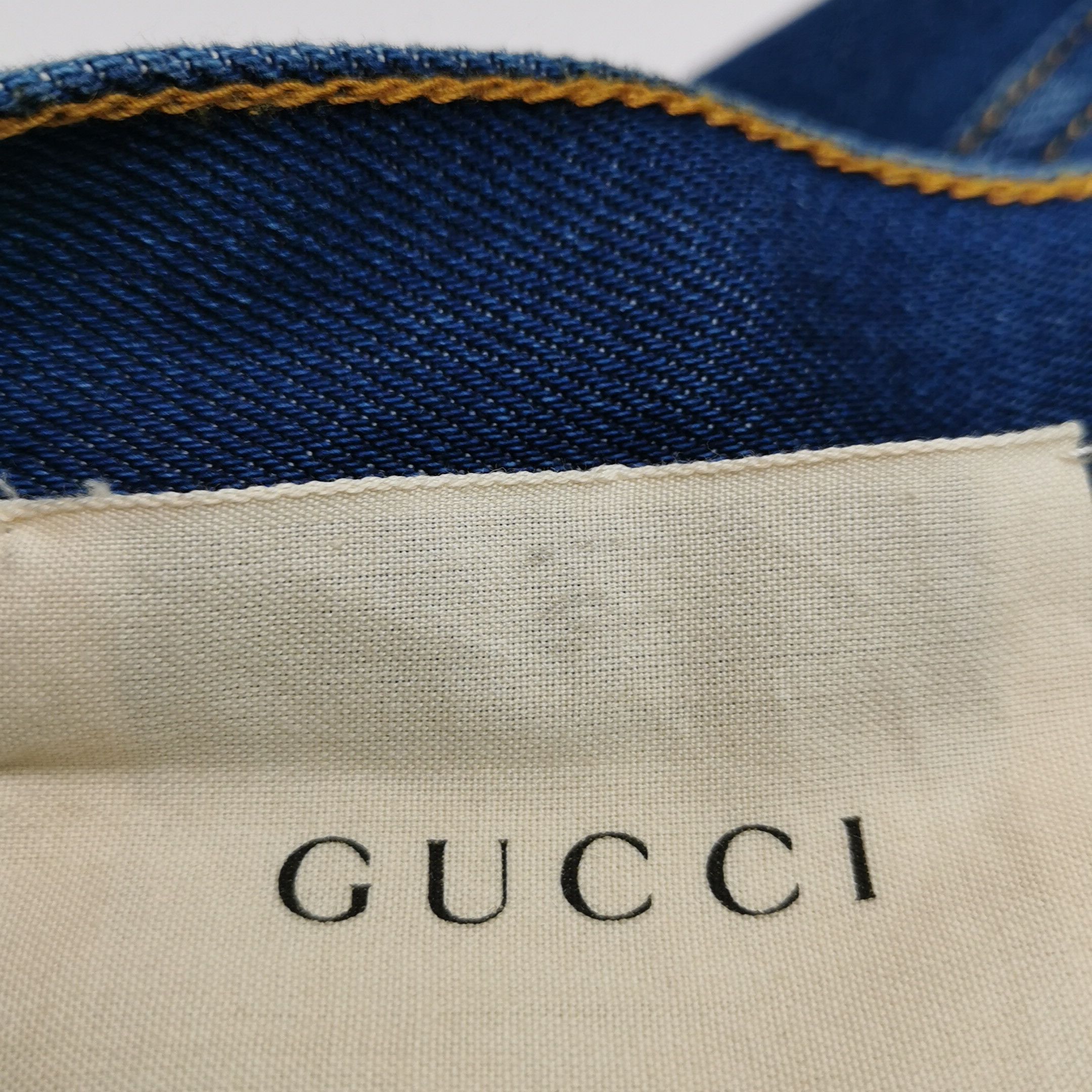Gucci Gucci Floral Embroidered Denim Shorts Size 27 Size 27" / US 4 / IT 40 - 10 Thumbnail