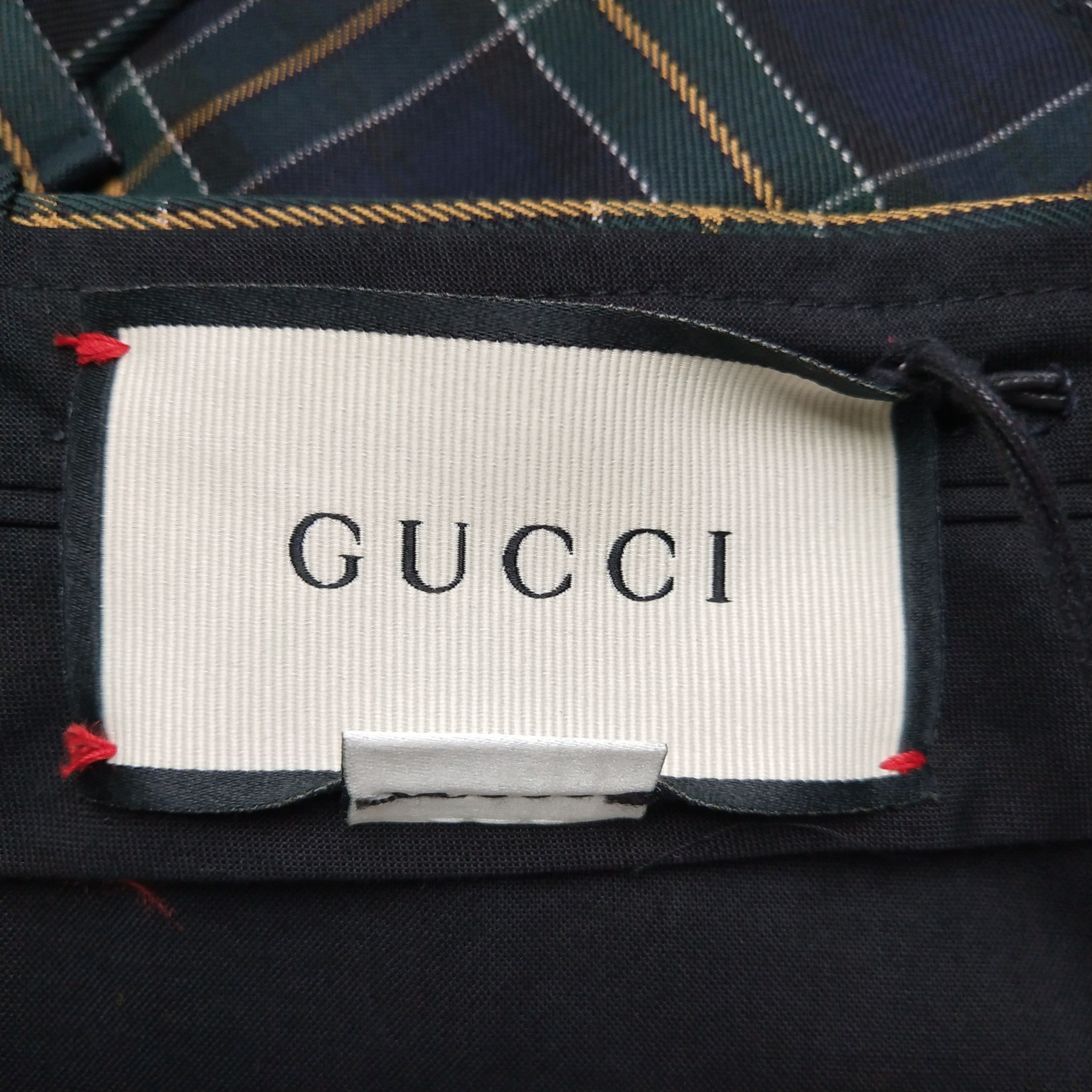 Gucci Gucci Bee Plaid Pants Size 40 Size 27" / US 4 / IT 40 - 7 Thumbnail