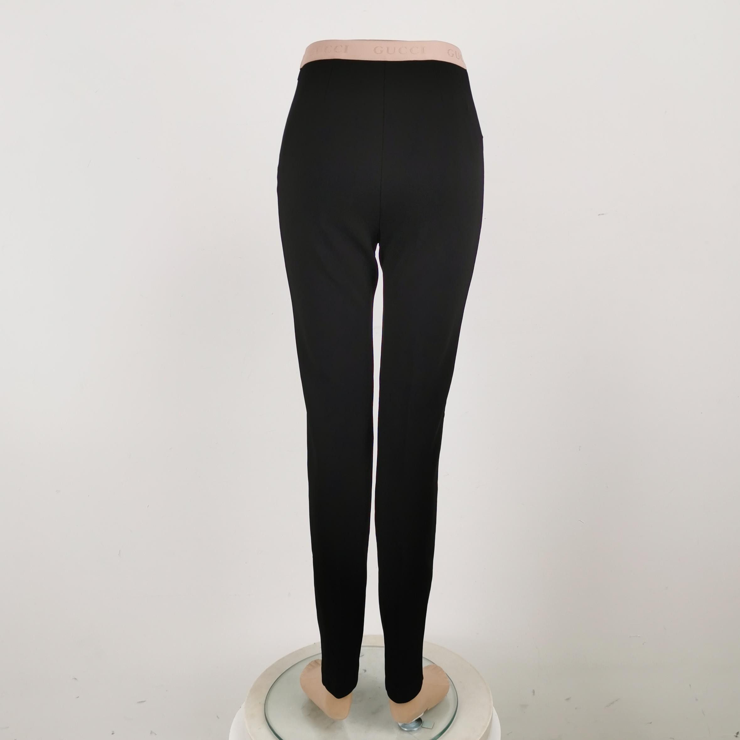 Gucci Gucci Logo Waistband Leggings XS Size 25" / US 0 / IT 36 - 3 Thumbnail