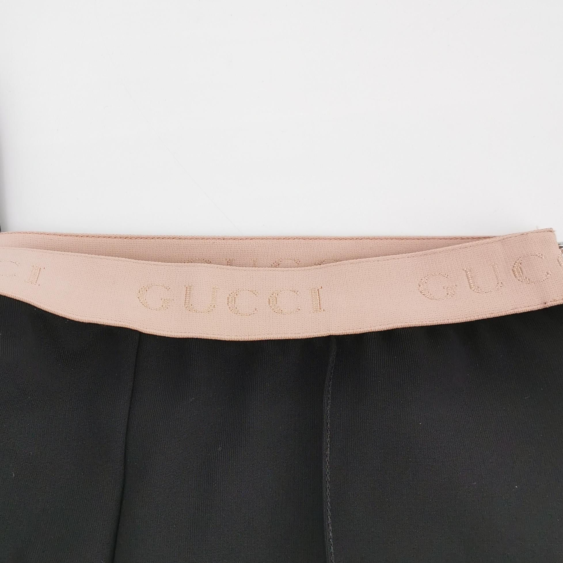 Gucci Gucci Logo Waistband Leggings XS Size 25" / US 0 / IT 36 - 4 Thumbnail
