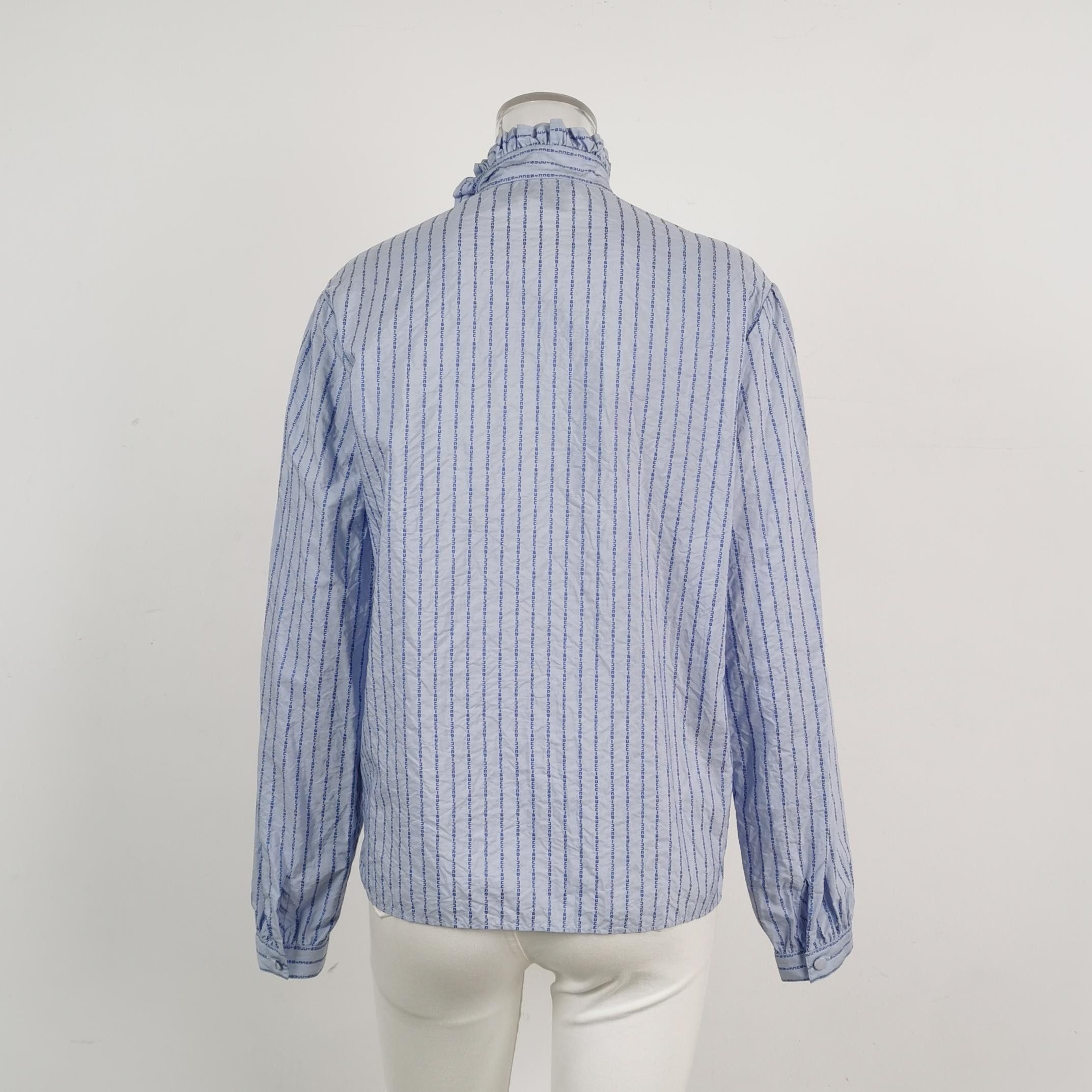 Gucci Gucci Striped Tie-Neck Blouse Size 40 Size S / US 4 / IT 40 - 2 Thumbnail