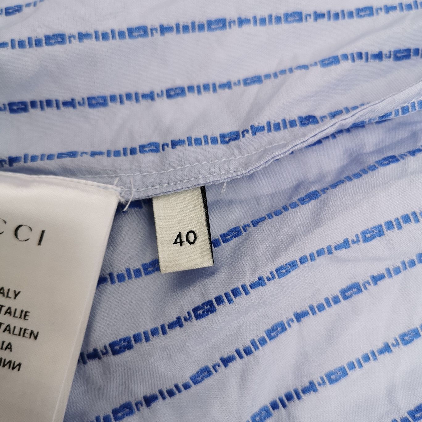 Gucci Gucci Striped Tie-Neck Blouse Size 40 Size S / US 4 / IT 40 - 6 Thumbnail