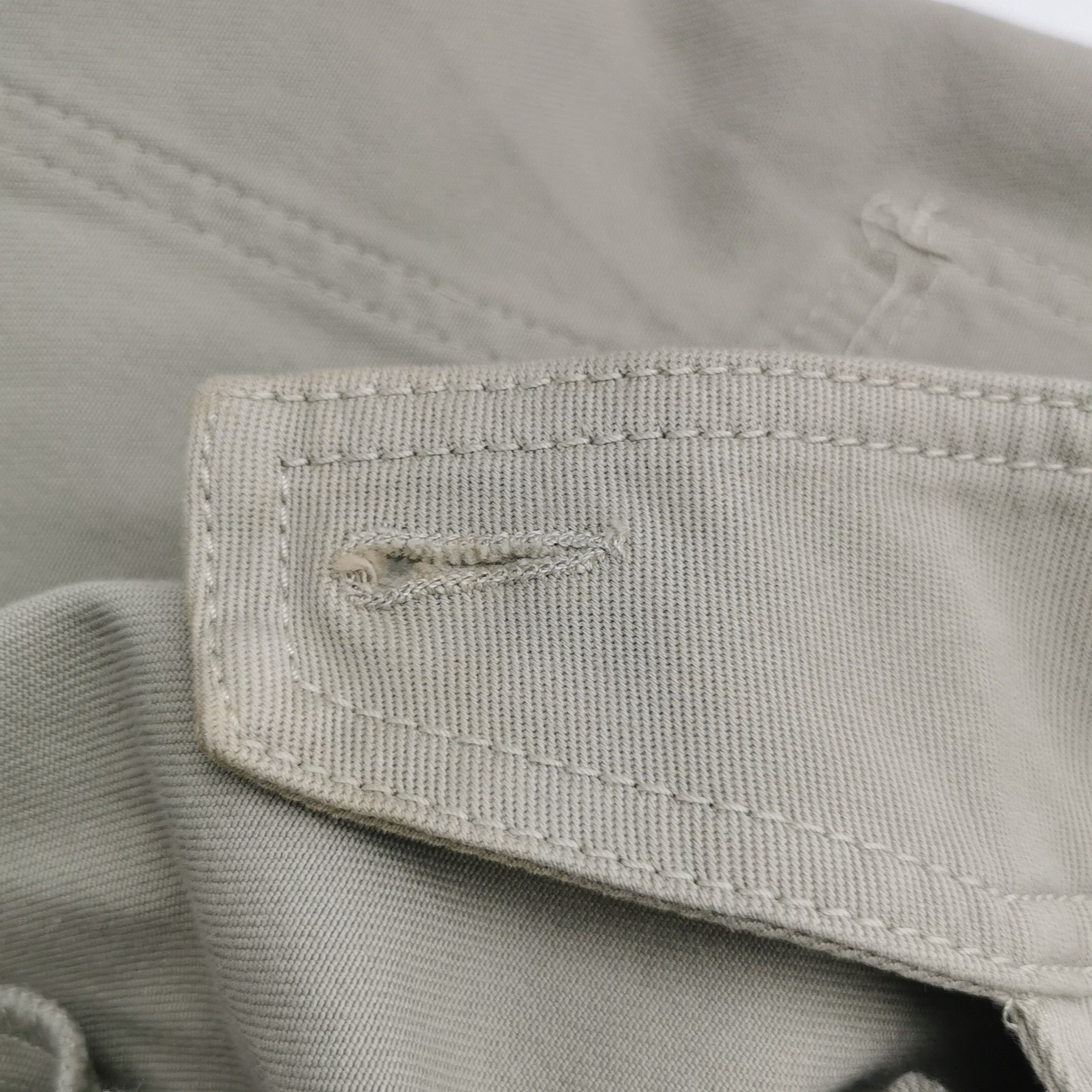 Gucci Gucci Beige Cotton Pants Size 40 Size 27" / US 4 / IT 40 - 8 Thumbnail