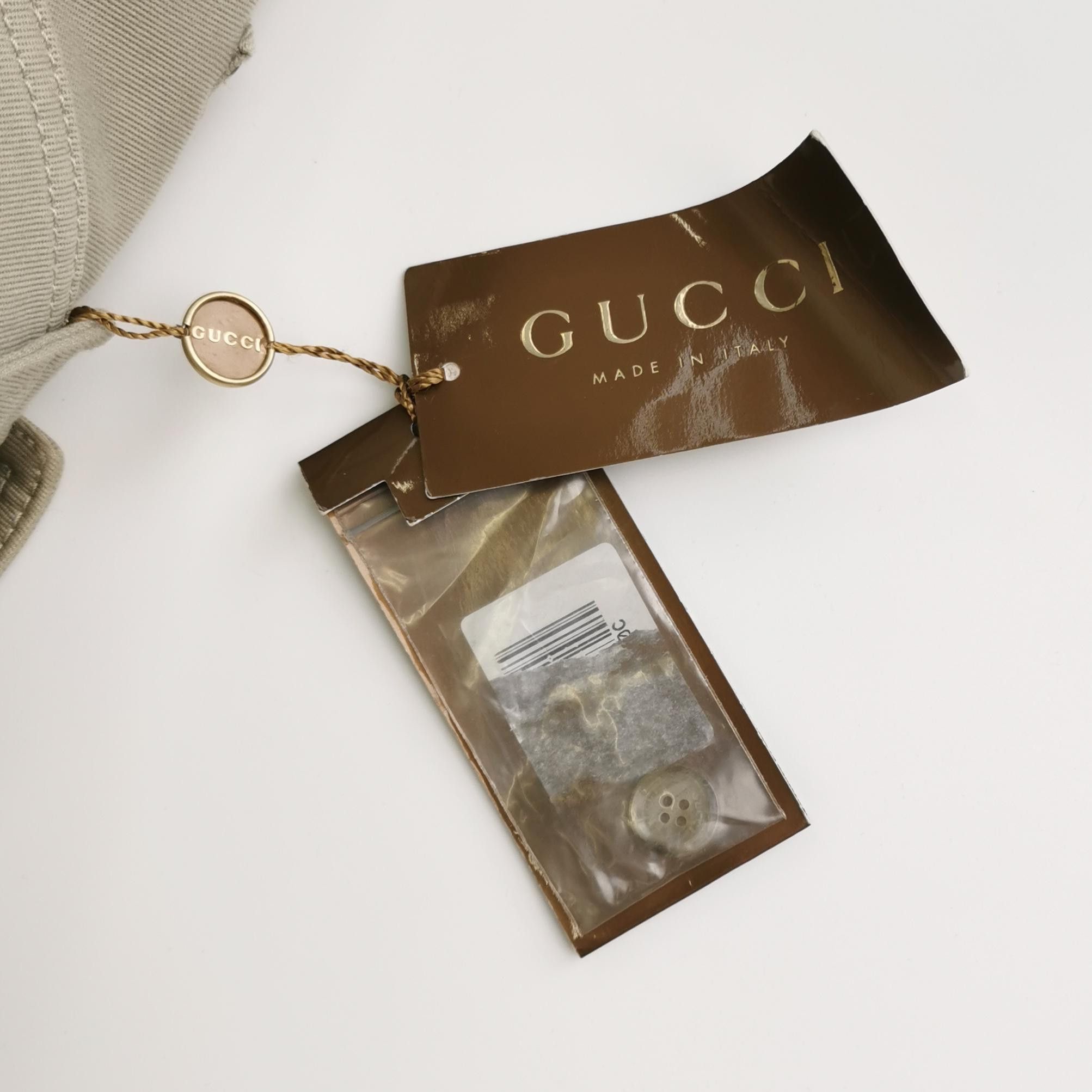 Gucci Gucci Beige Cotton Pants Size 40 Size 27" / US 4 / IT 40 - 4 Thumbnail
