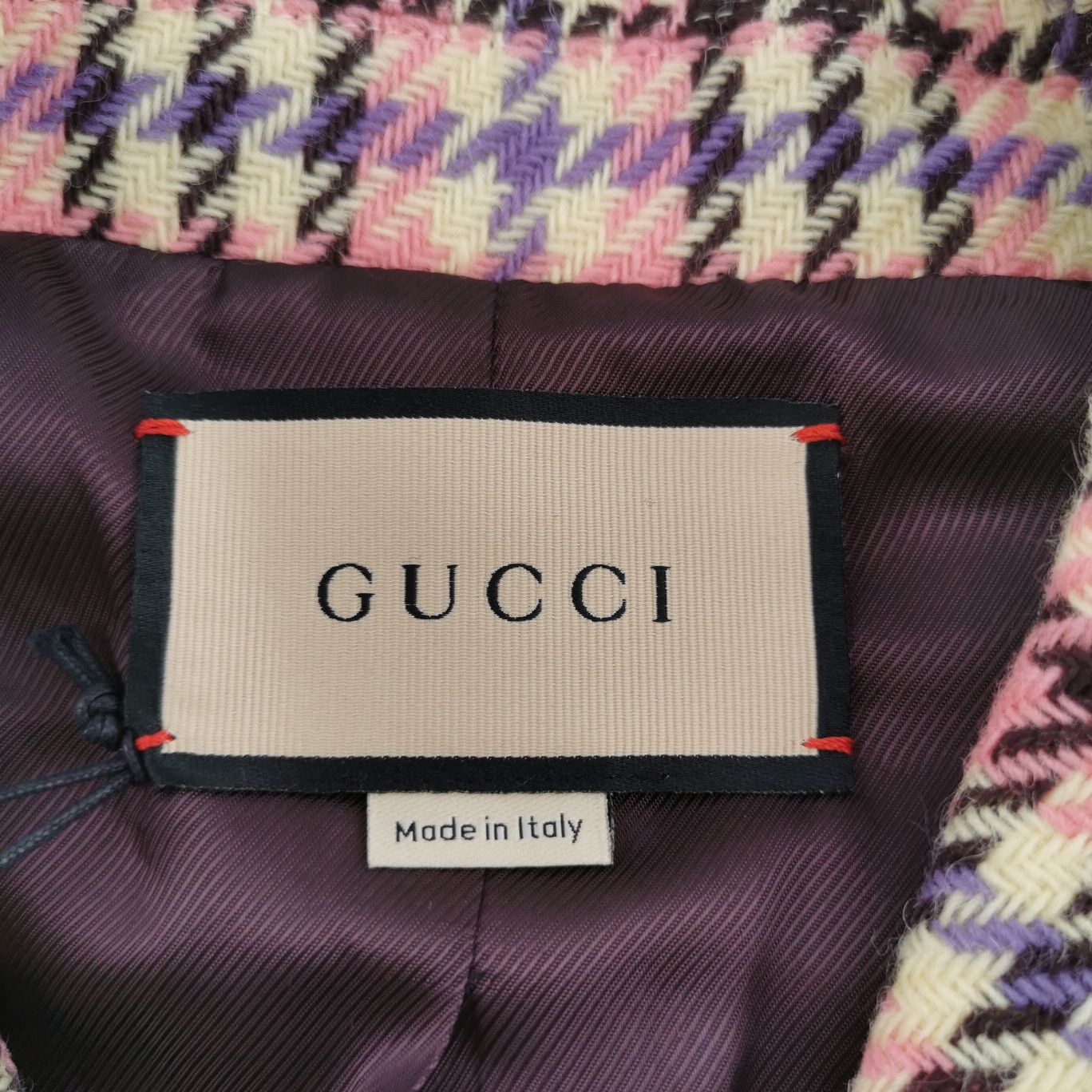 Gucci Gucci Plaid Snake Mohair Coat Size IT 40 Size S / US 4 / IT 40 - 5 Thumbnail