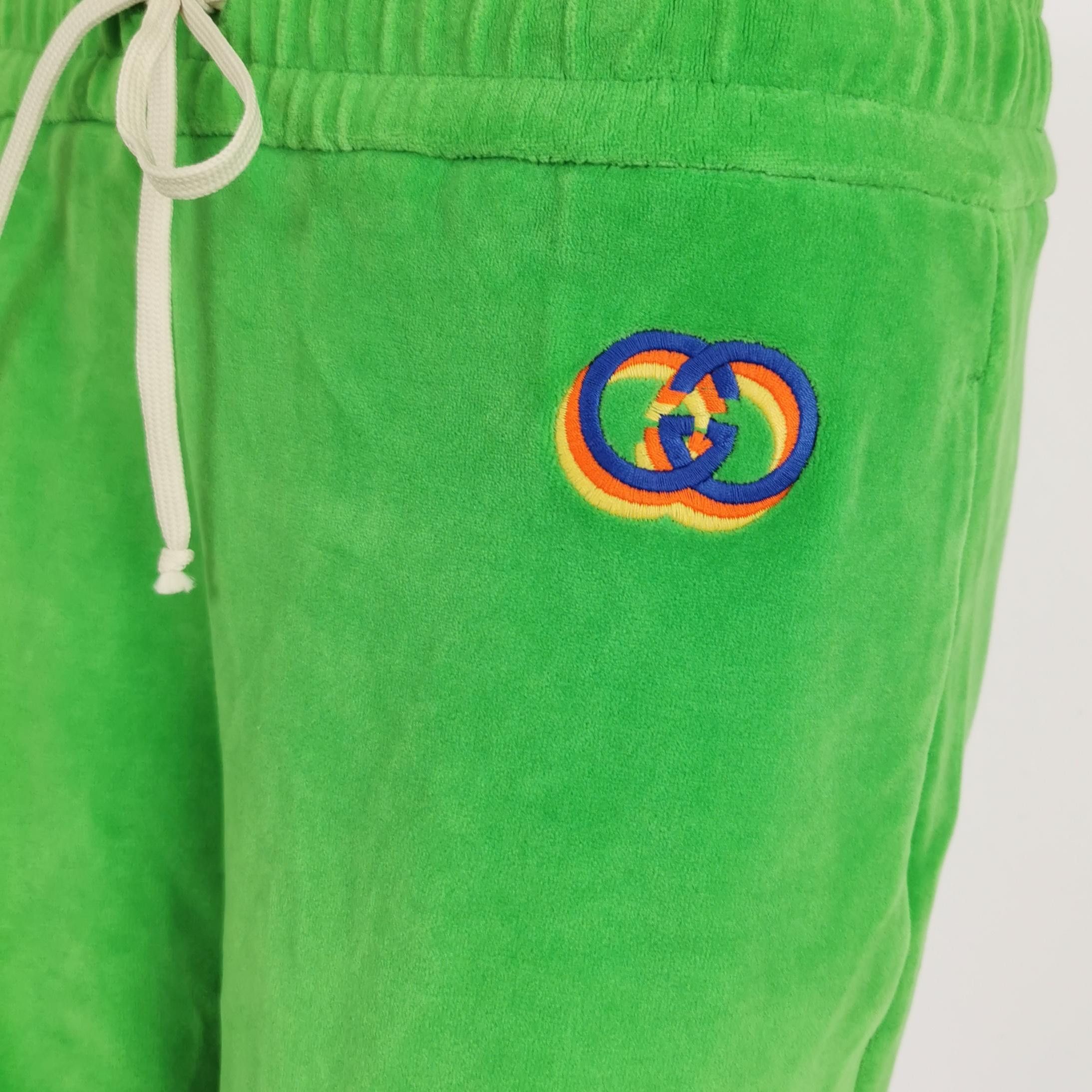 Gucci Gucci Embroidered Logo Drawstring Shorts Size 28 Size US 28 / EU 44 - 3 Thumbnail
