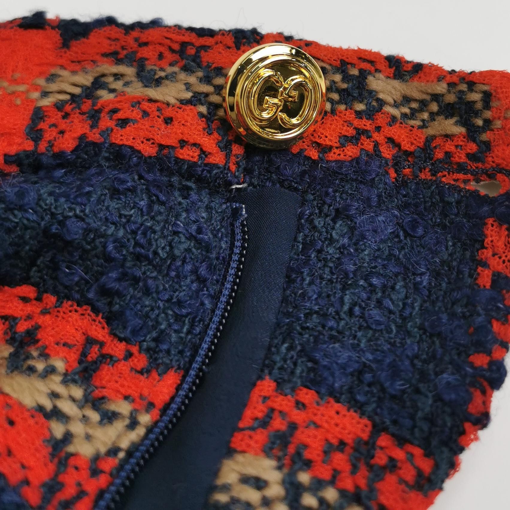 Gucci Gucci Plaid Wool Blend Shorts Size 36 Size 25" / US 0 / IT 36 - 3 Thumbnail