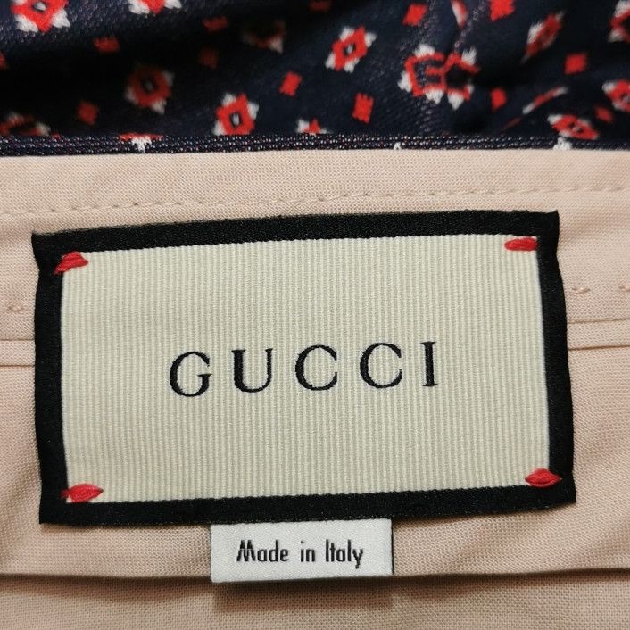 Gucci Gucci Geometric Print Pants Size 40 Size 27" / US 4 / IT 40 - 5 Thumbnail