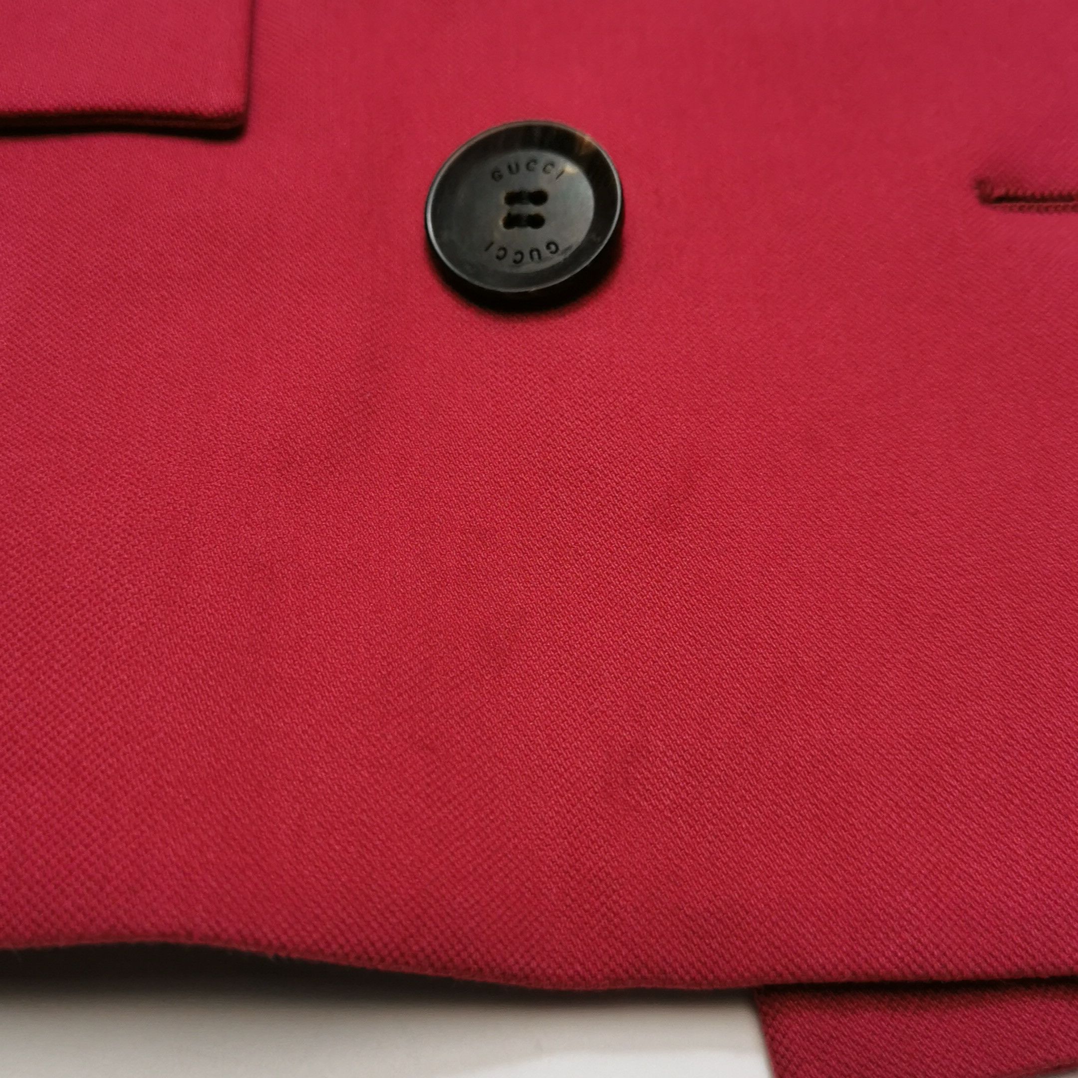 Gucci Gucci Double Breasted Cotton Blend Blazer Size 40 Size S / US 4 / IT 40 - 9 Thumbnail