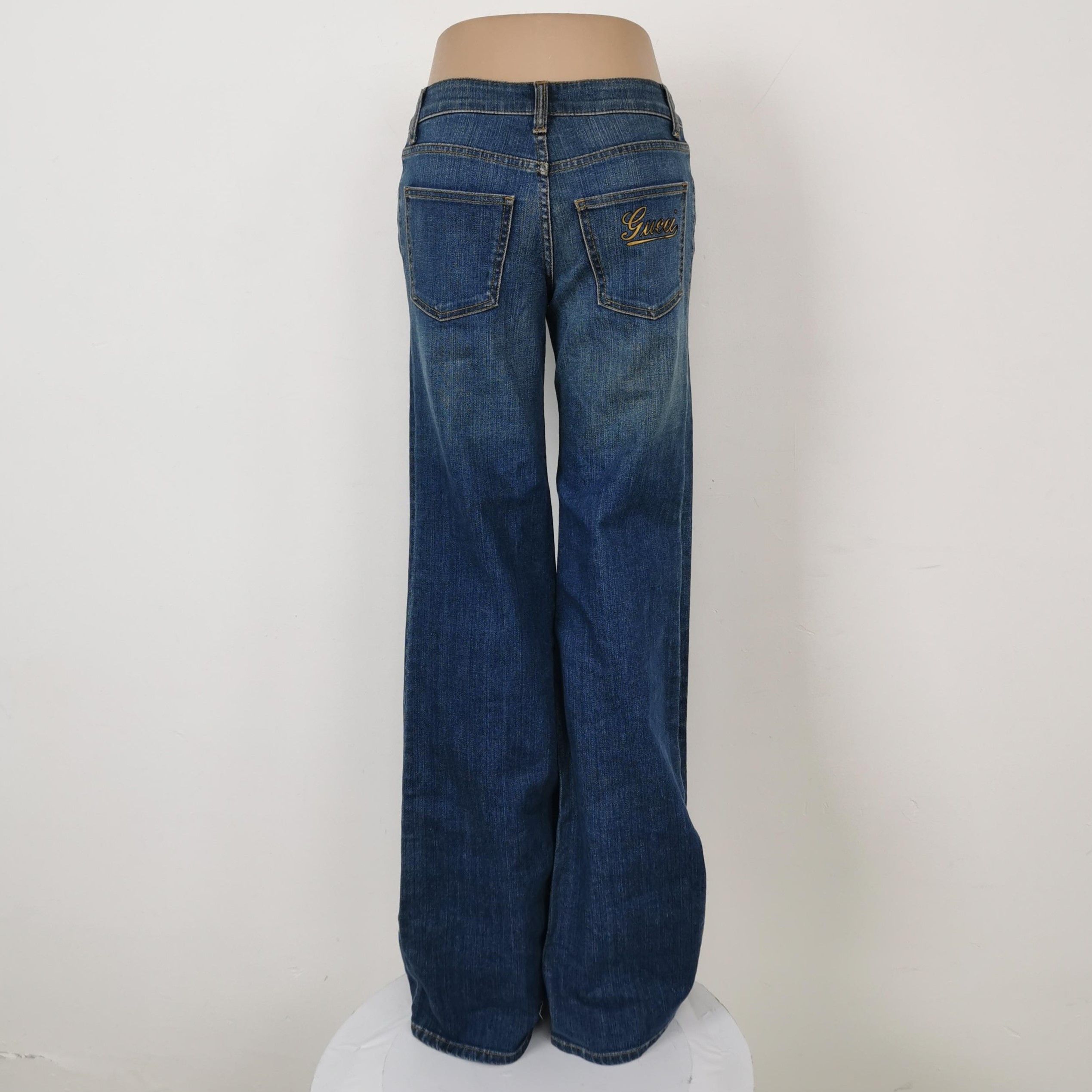 Gucci Gucci Blue Denim Jeans Size 38 IT Size 26" / US 2 / IT 38 - 2 Thumbnail