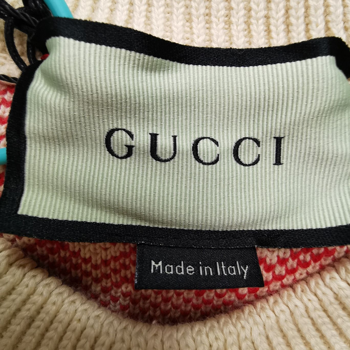 Gucci Gucci Apple Pattern Knit Sweater Size S Size US S / EU 44-46 / 1 - 5 Thumbnail
