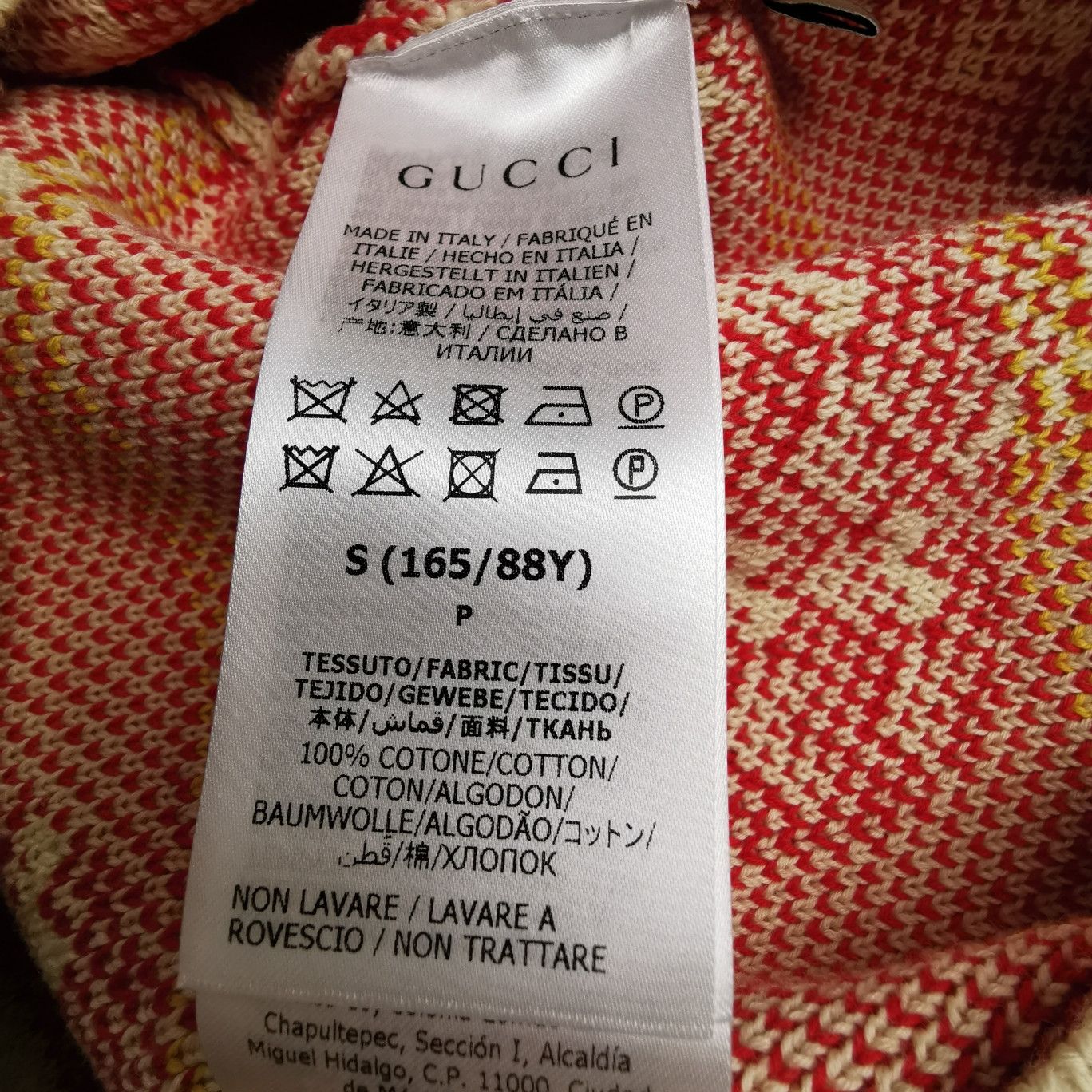 Gucci Gucci Apple Pattern Knit Sweater Size S Size US S / EU 44-46 / 1 - 8 Thumbnail