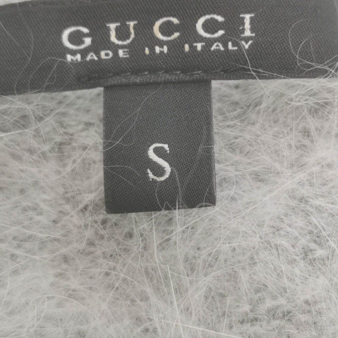 Gucci Gucci Angora Blend Short Sleeve Sweater Size S Size S / US 4 / IT 40 - 4 Thumbnail