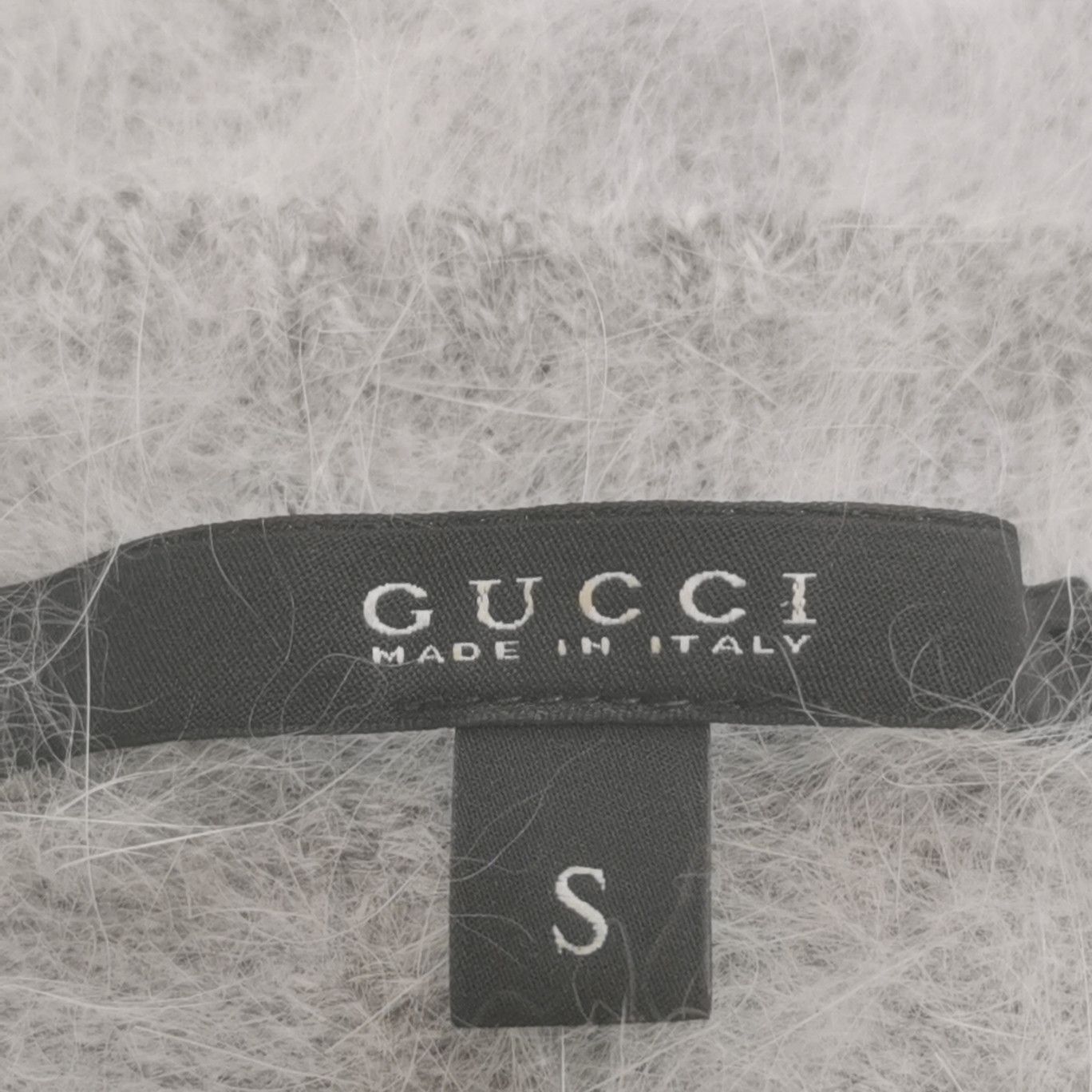 Gucci Gucci Angora Blend Short Sleeve Sweater Size S Size S / US 4 / IT 40 - 3 Thumbnail