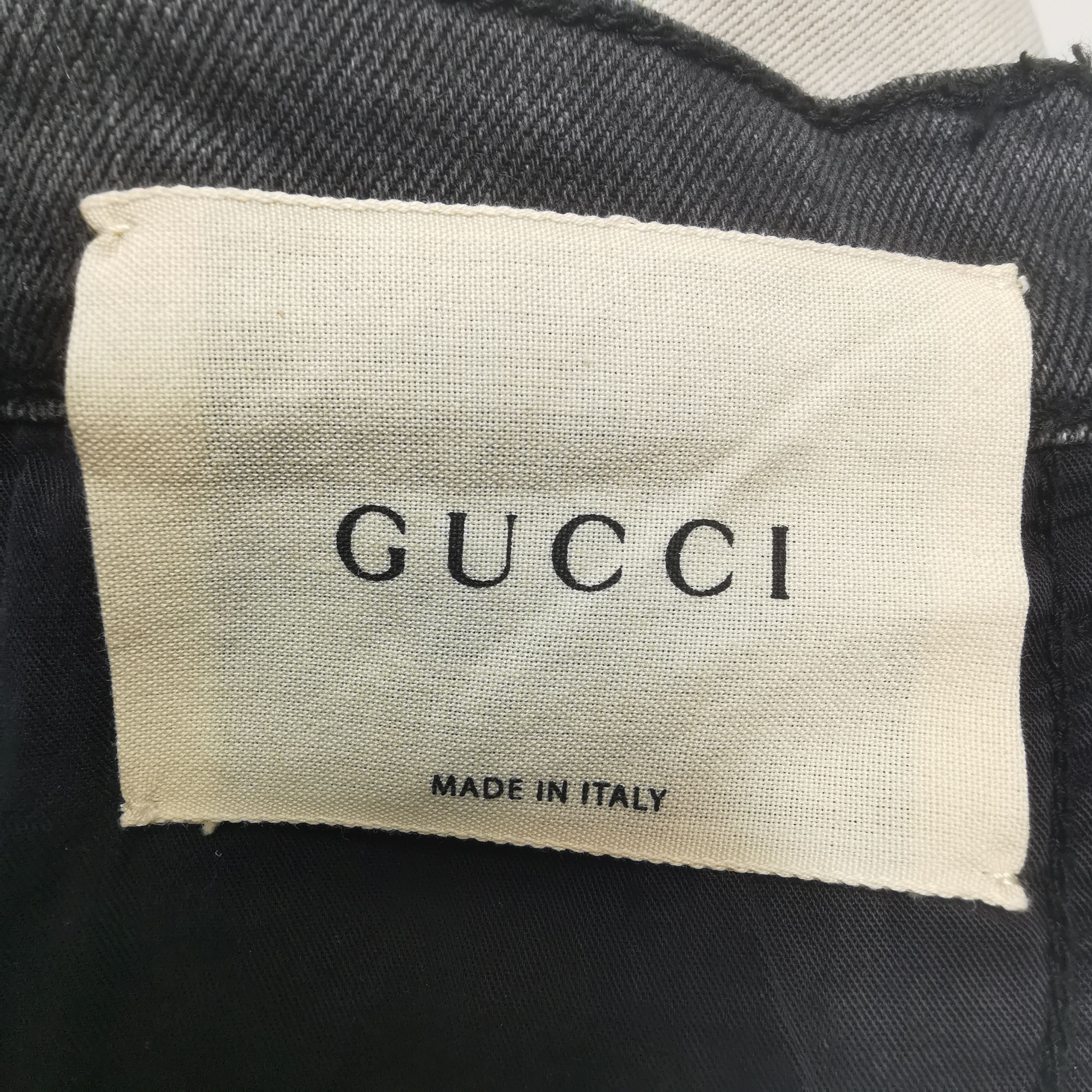 Gucci Gucci Tiger Embroidered Tie-Dye Jeans Size 24 Size 24" / US 00 / IT 34 - 5 Thumbnail