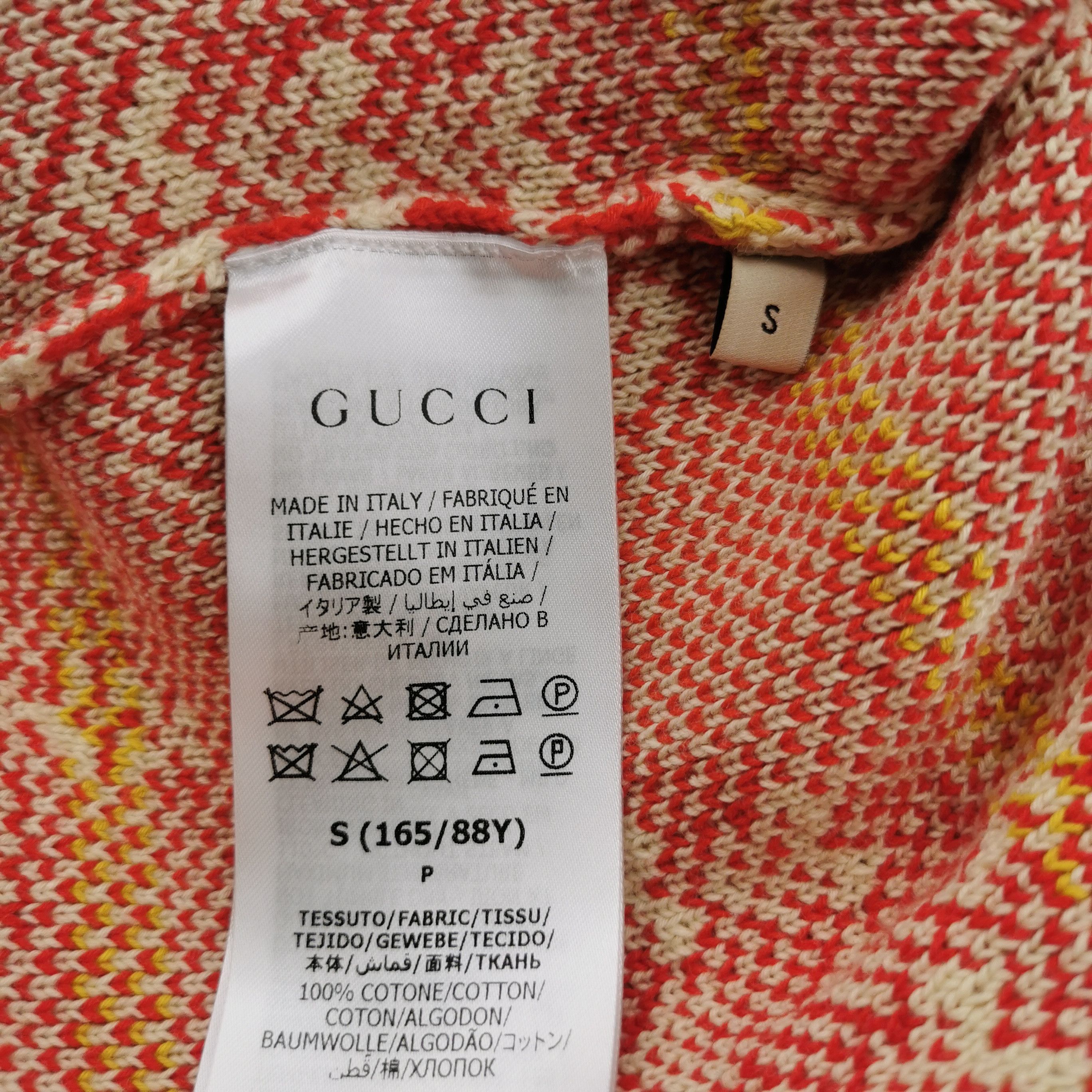 Gucci Gucci Apple Print Knit Sweater Size S Size US S / EU 44-46 / 1 - 6 Thumbnail