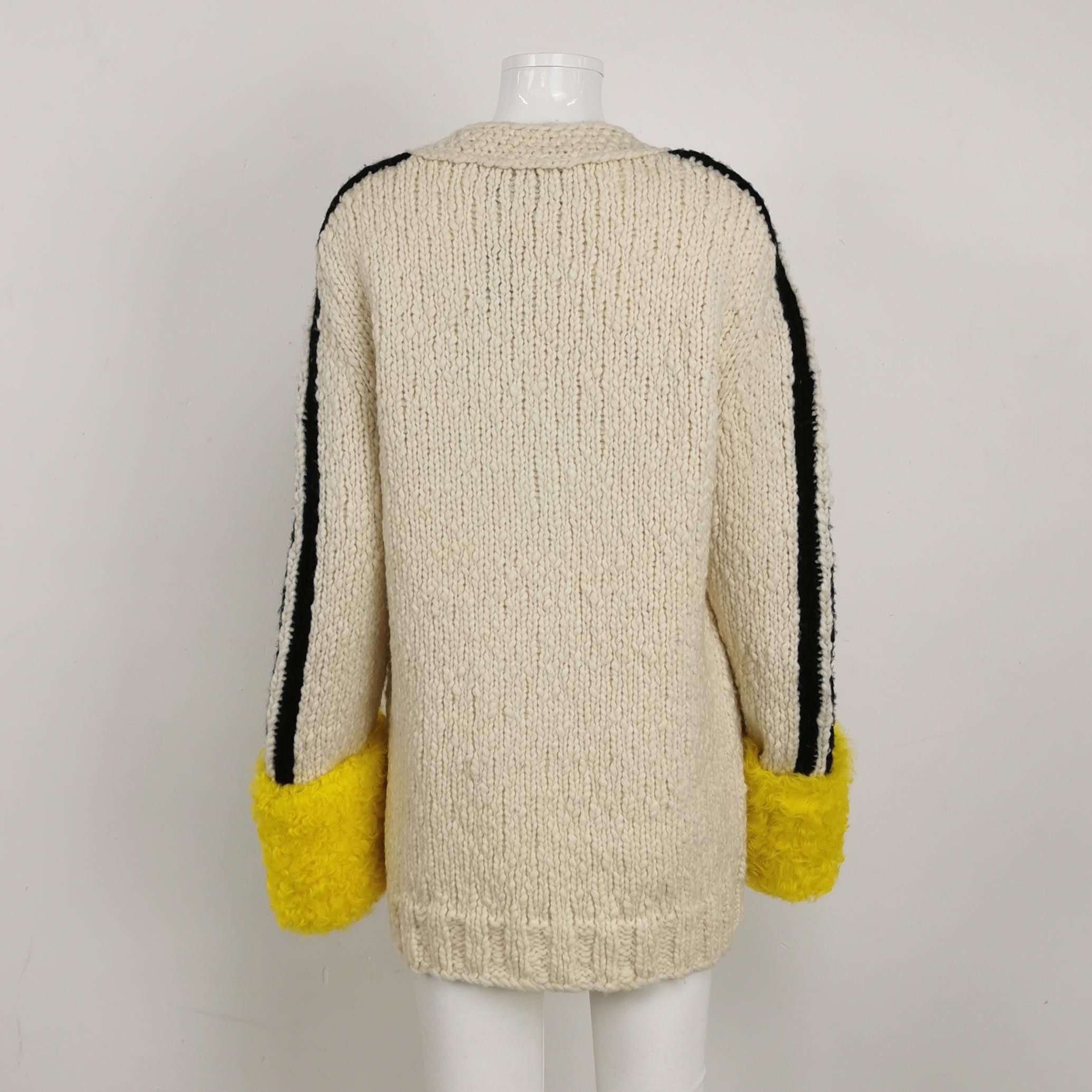 Gucci Gucci x Adidas Embroidered Knit Cardigan Size S Size US S / EU 44-46 / 1 - 2 Thumbnail