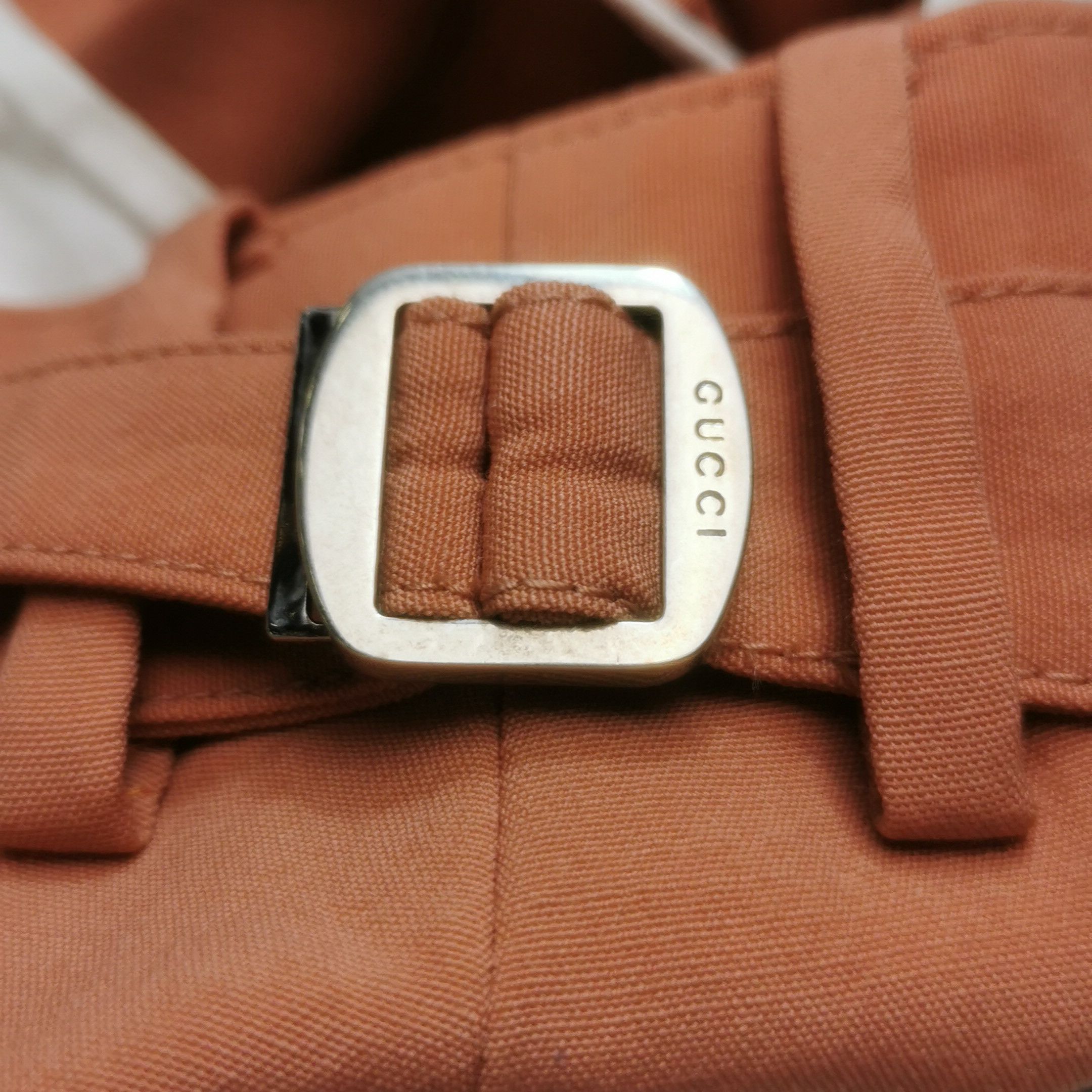 Gucci Gucci Wool Side-Adjuster Trousers Size 28 Size US 28 / EU 44 - 9 Thumbnail