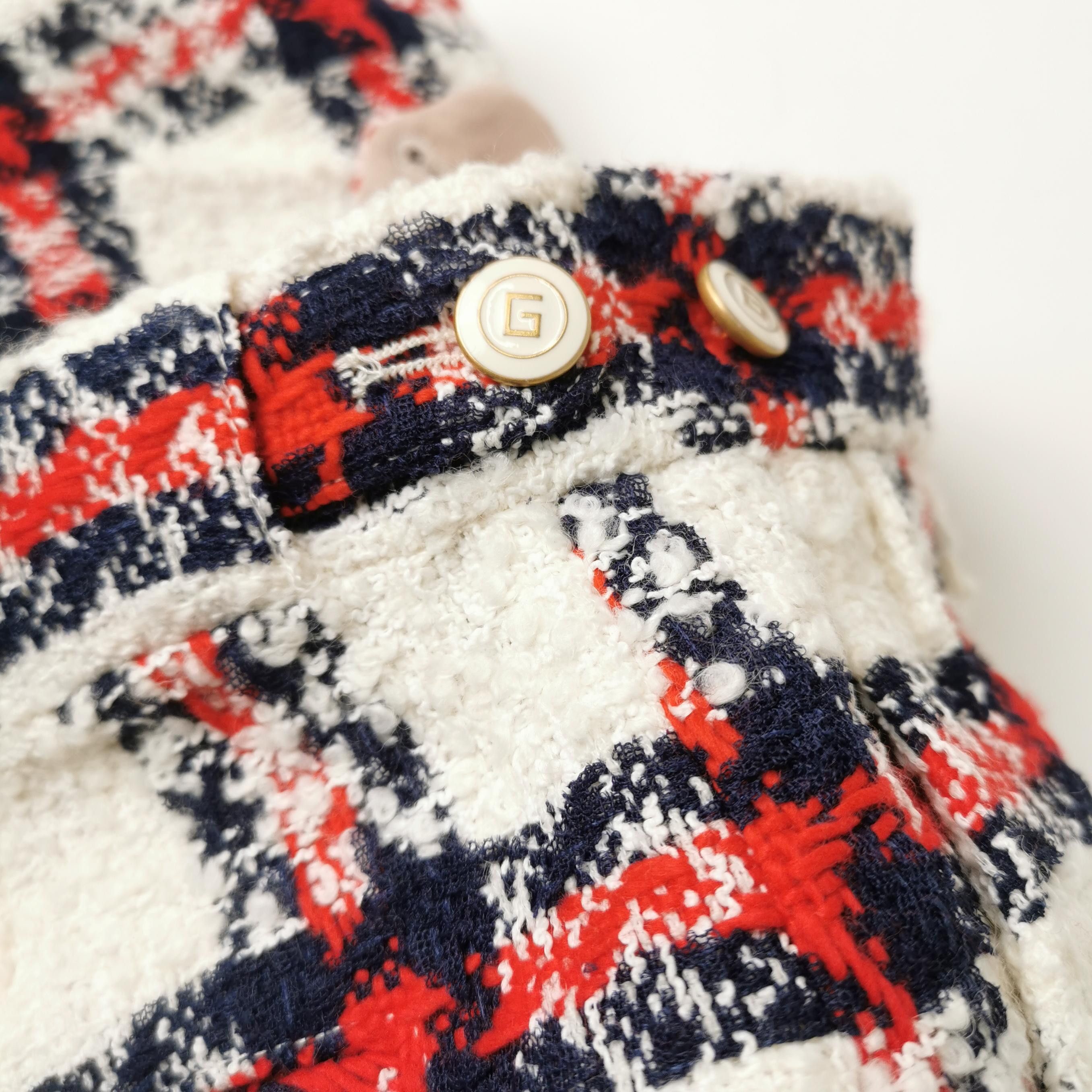 Gucci Gucci Plaid Tweed Shorts Size 36 Size 25" / US 0 / IT 36 - 3 Thumbnail