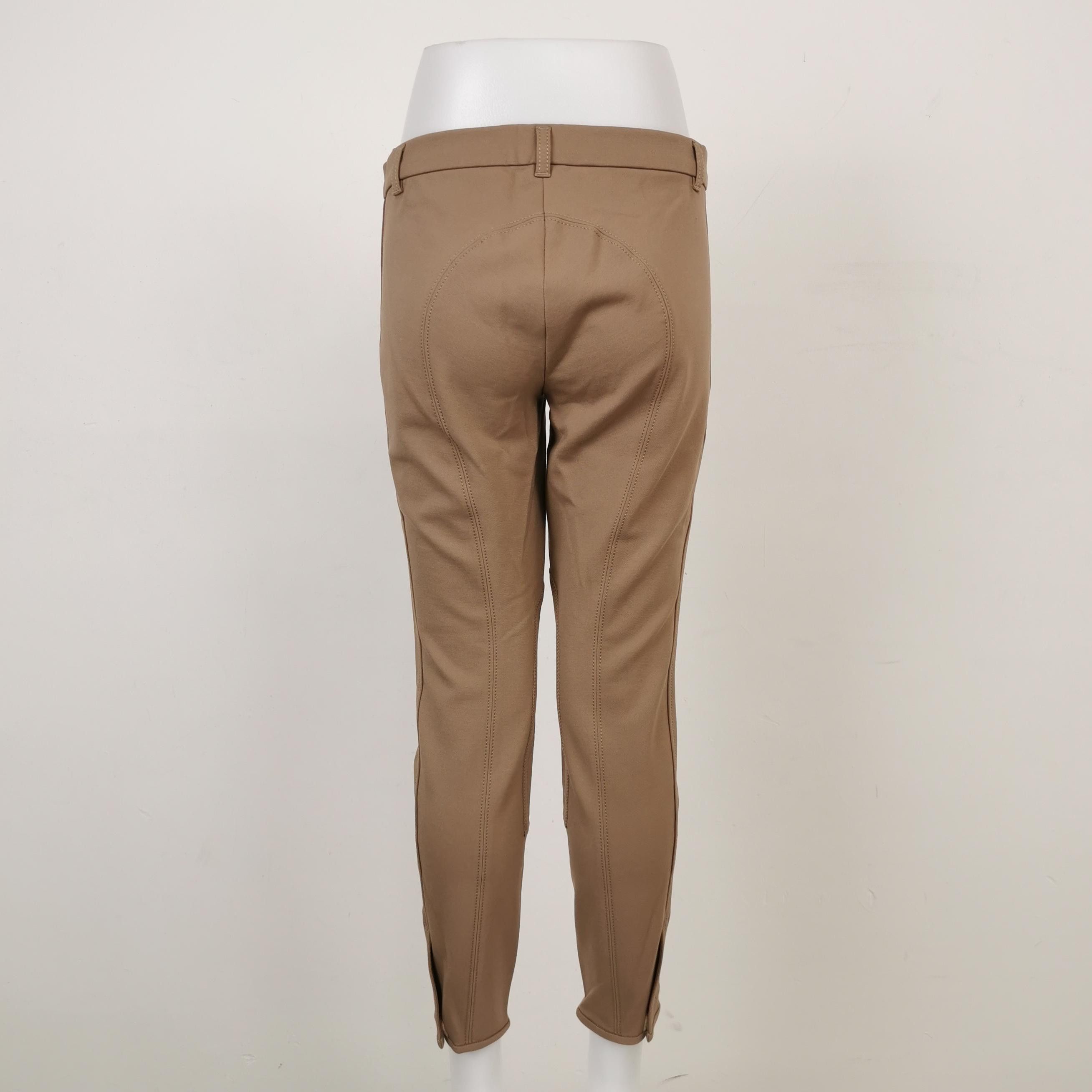 Gucci Gucci Equestrian Horsebit Detail Pants Size 42 Size 28" / US 6 / IT 42 - 2 Thumbnail