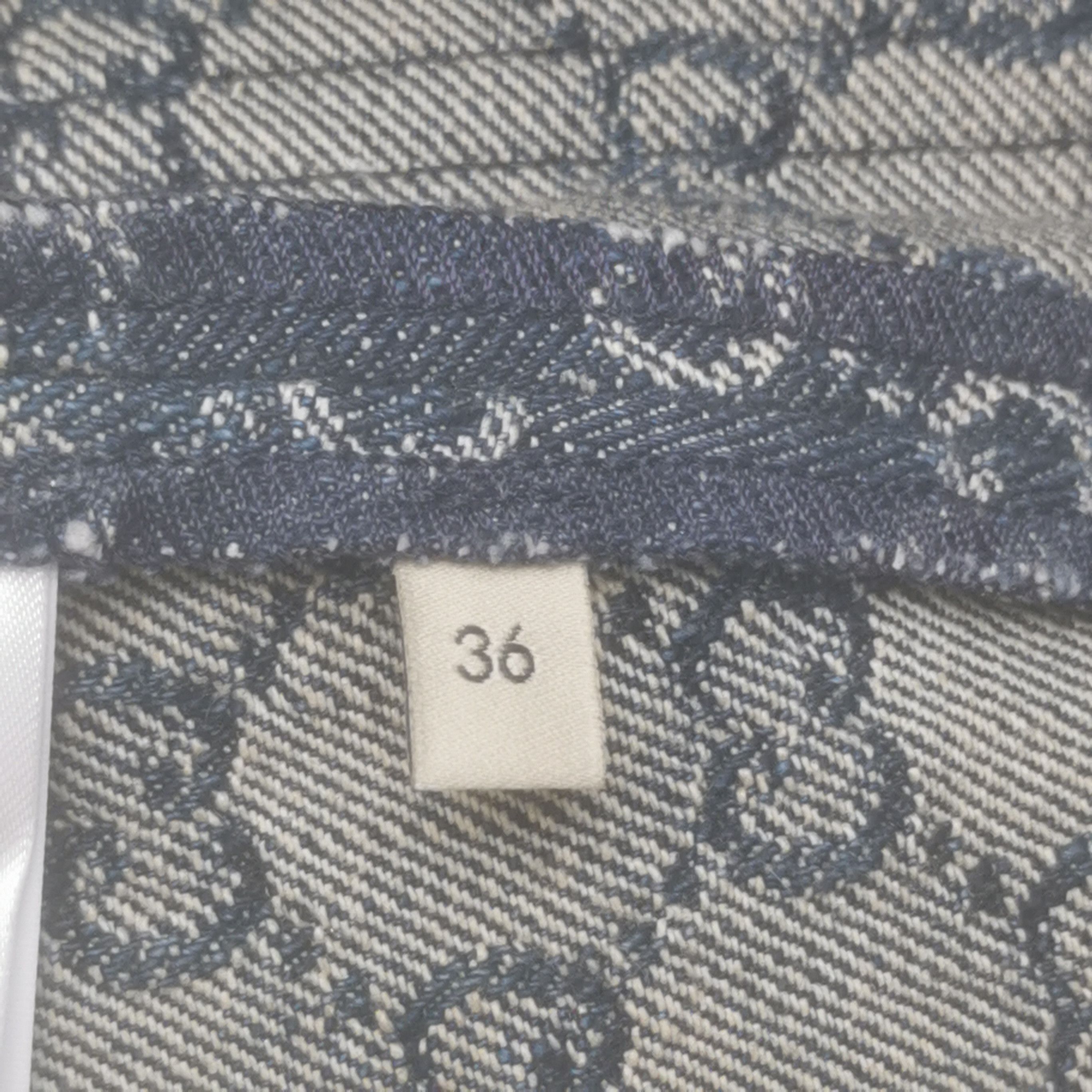 Gucci Gucci GG Monogram Lambskin Shorts Size 36 Size 25" / US 0 / IT 36 - 6 Thumbnail