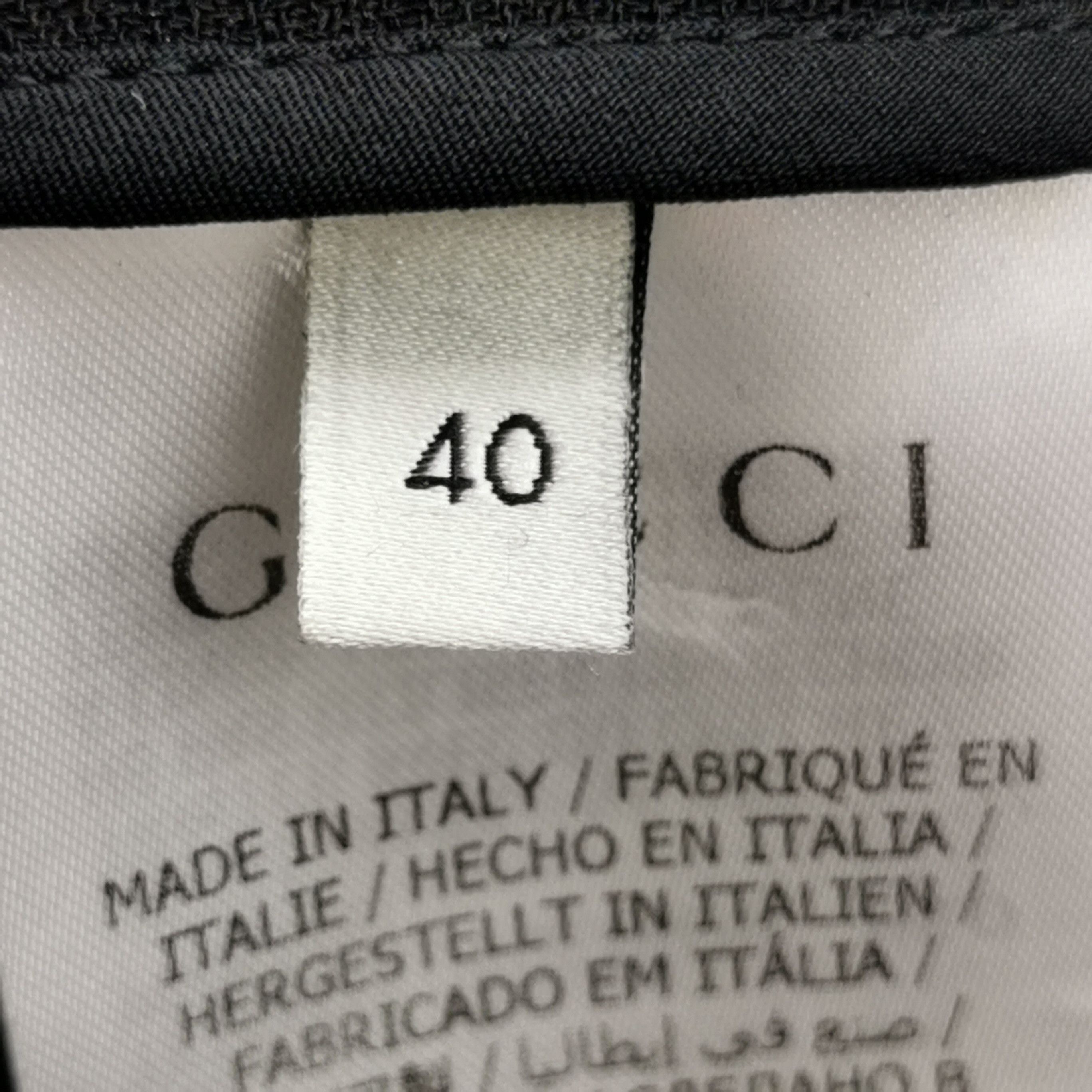 Gucci Gucci Logo Waistband Pleated Midi Skirt Size 40 Size 27" / US 4 / IT 40 - 6 Thumbnail