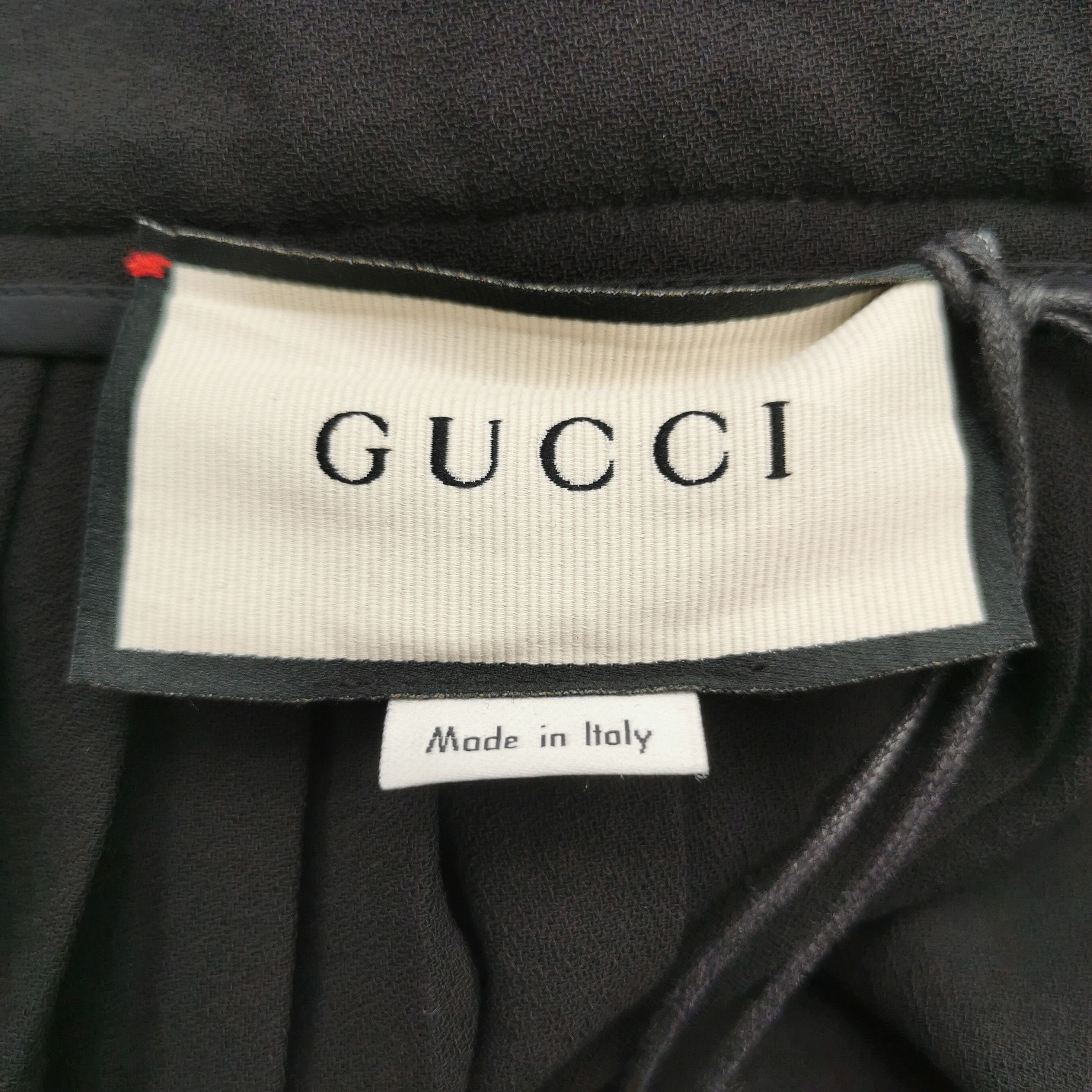 Gucci Gucci Logo Waistband Pleated Midi Skirt Size 40 Size 27" / US 4 / IT 40 - 5 Thumbnail